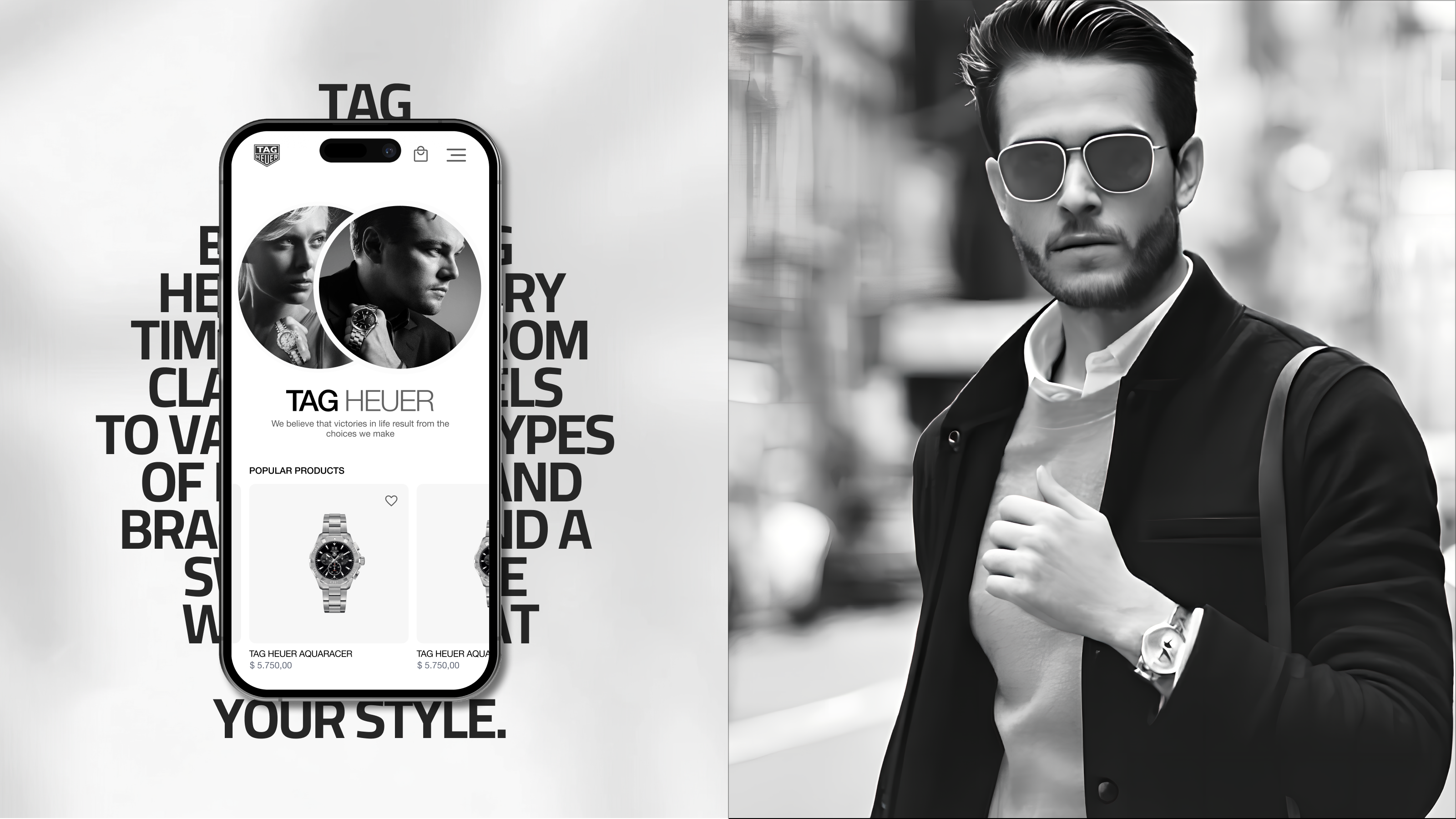 Luxury watches TAG HEUER — Изображение №3 — Брендинг, Маркетинг на Dprofile