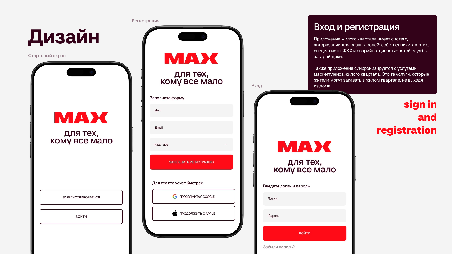 Мобильное приложение ЖК MAX — Изображение №6 — Интерфейсы, Анимация на Dprofile