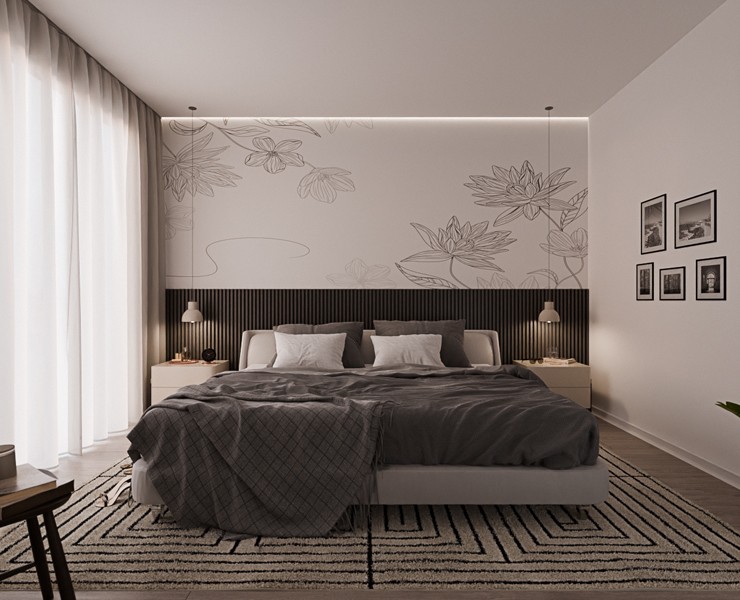 Bedroom | Interior 3D visualization на Dprofile