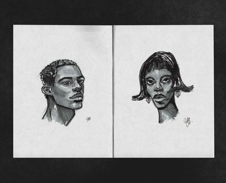 Sketches / Illustrations / Скетчи / Иллюстрации — Иллюстрация, Графика на Dprofile