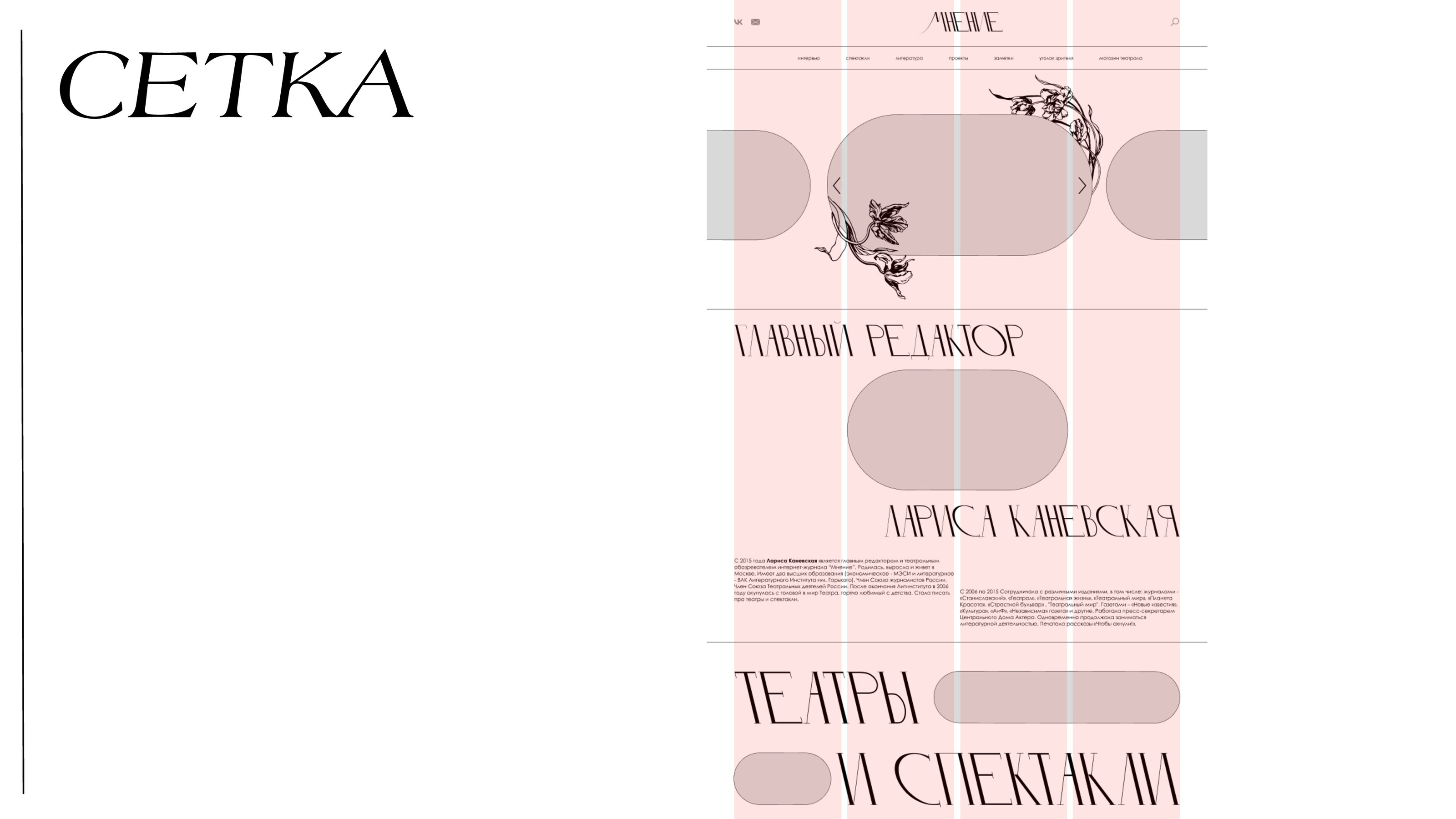 Ребрендинг театрального интернет-журнала "Мнение" — Изображение №14 — Брендинг на Dprofile