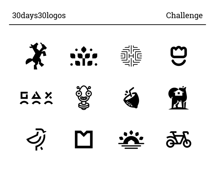 30days30logos на Dprofile