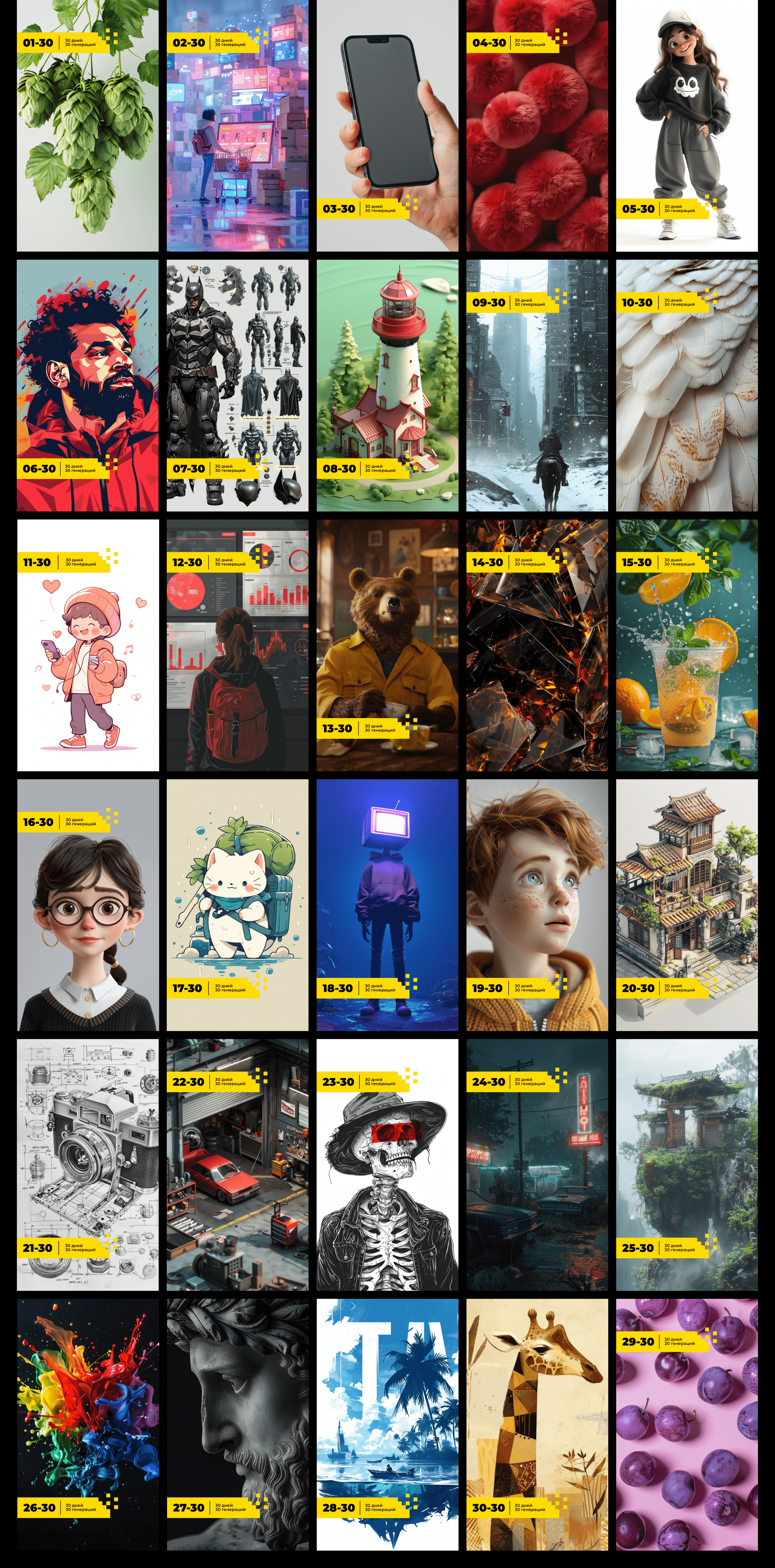 30 Days Midjourney — Изображение №32 — Иллюстрация, Графика на Dprofile