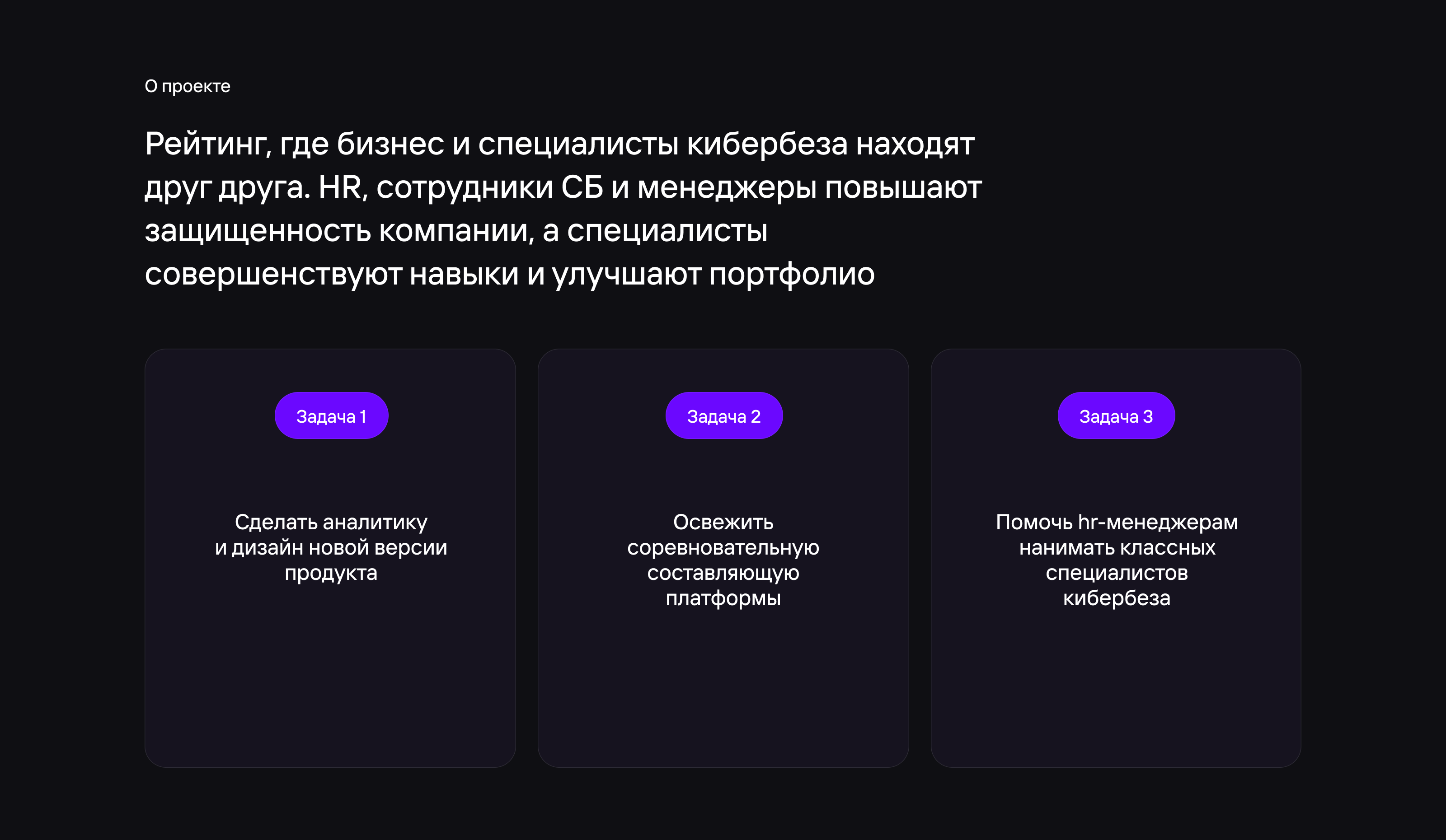CYBERLIST — MVP рейтинга специалистов кибербеза — Изображение №1 — Интерфейсы на Dprofile