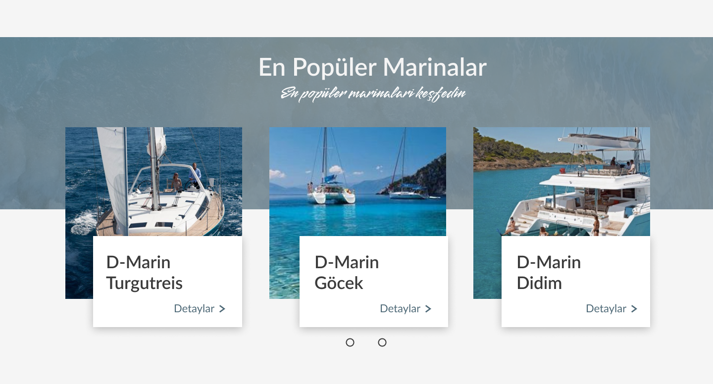 Boat life - Тeknende — Изображение №3 — Интерфейсы на Dprofile