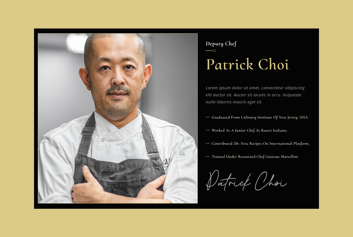 Restaurant Vergnügen — Изображение №3 — Интерфейсы на Dprofile