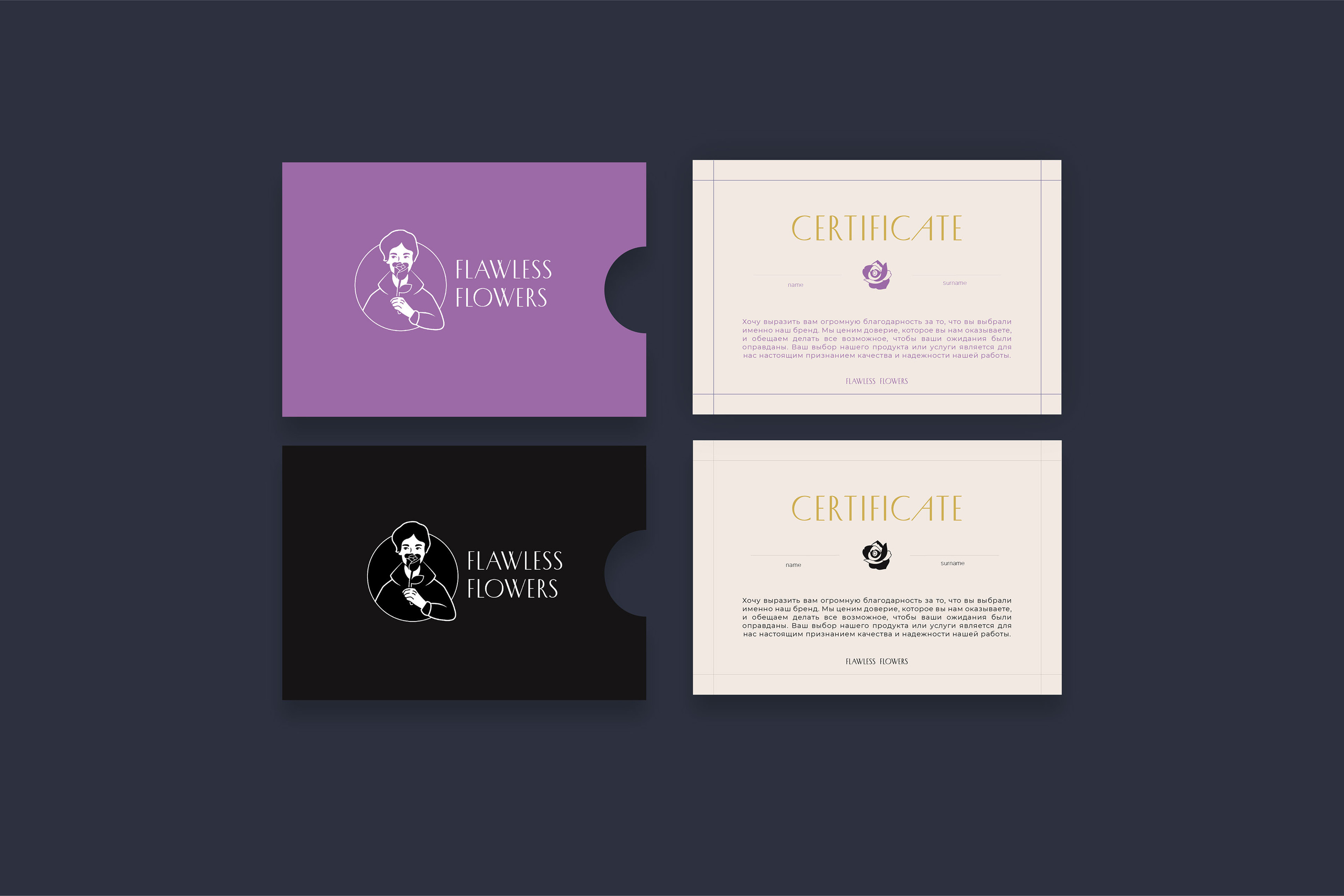 ФИРМЕННЫЙ СТИЛЬ | ЛОГОТИП ЦВЕТОЧНОГО МАГАЗИНА — Изображение №13 — Брендинг, Анимация на Dprofile