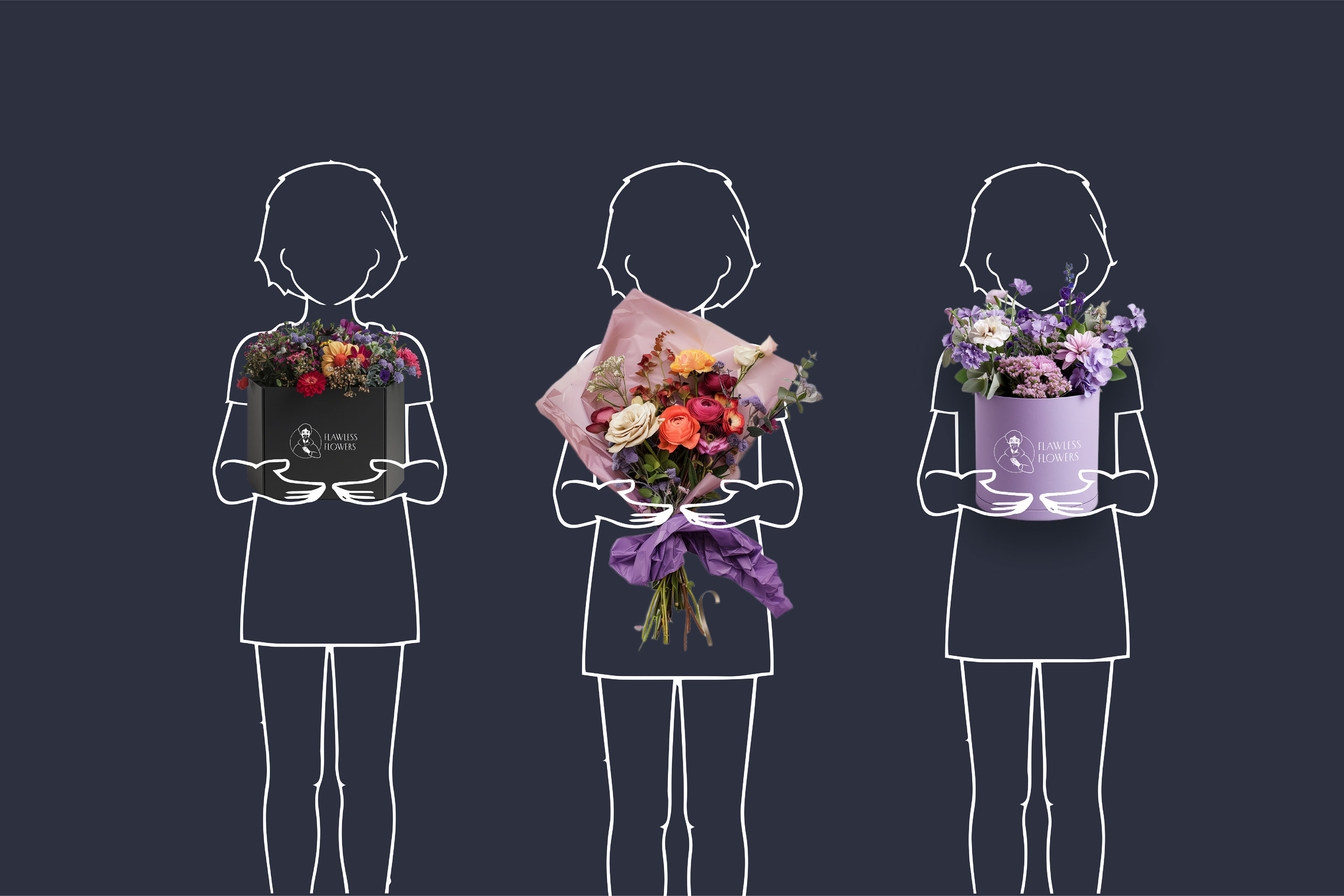 ФИРМЕННЫЙ СТИЛЬ | ЛОГОТИП ЦВЕТОЧНОГО МАГАЗИНА — Изображение №14 — Брендинг, Анимация на Dprofile