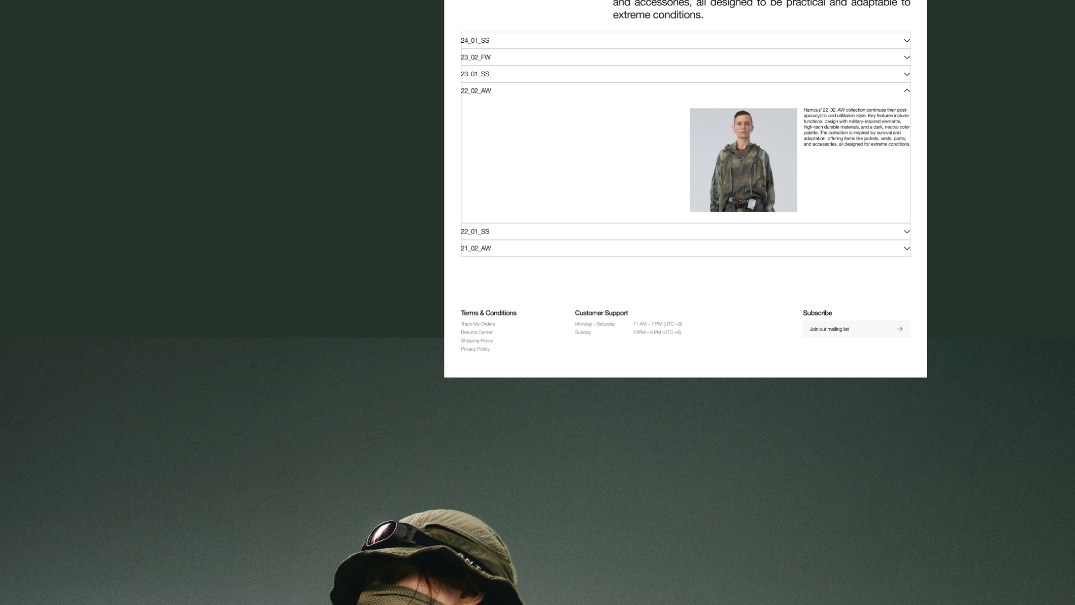 ONLINE STORE HAMCUS | WEB-DESIGN — Изображение №6 — Интерфейсы на Dprofile