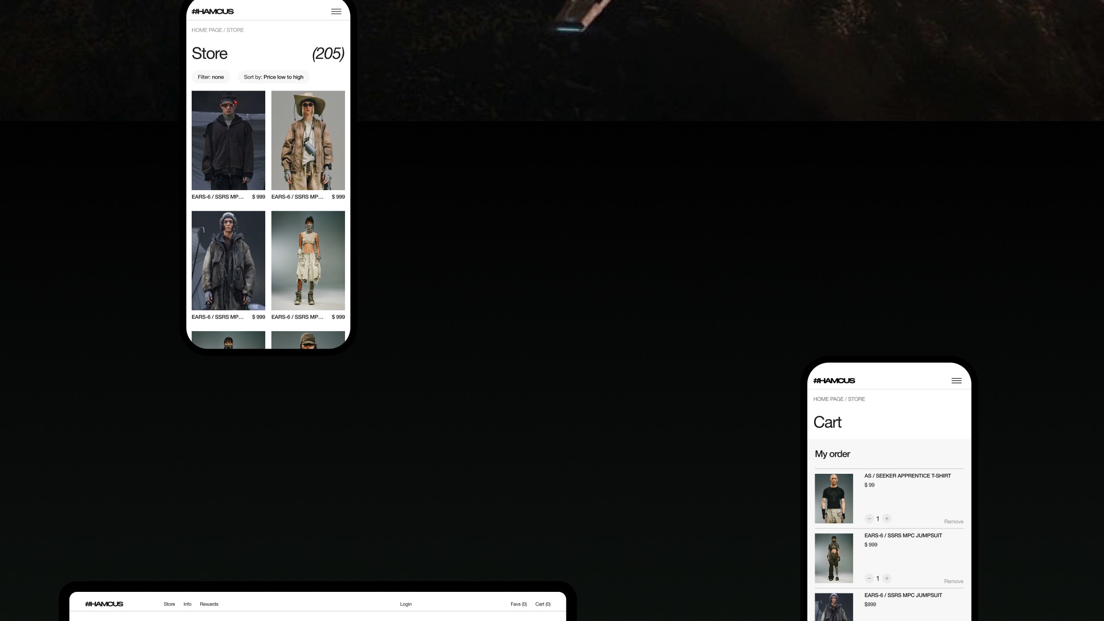 ONLINE STORE HAMCUS | WEB-DESIGN — Изображение №16 — Интерфейсы на Dprofile