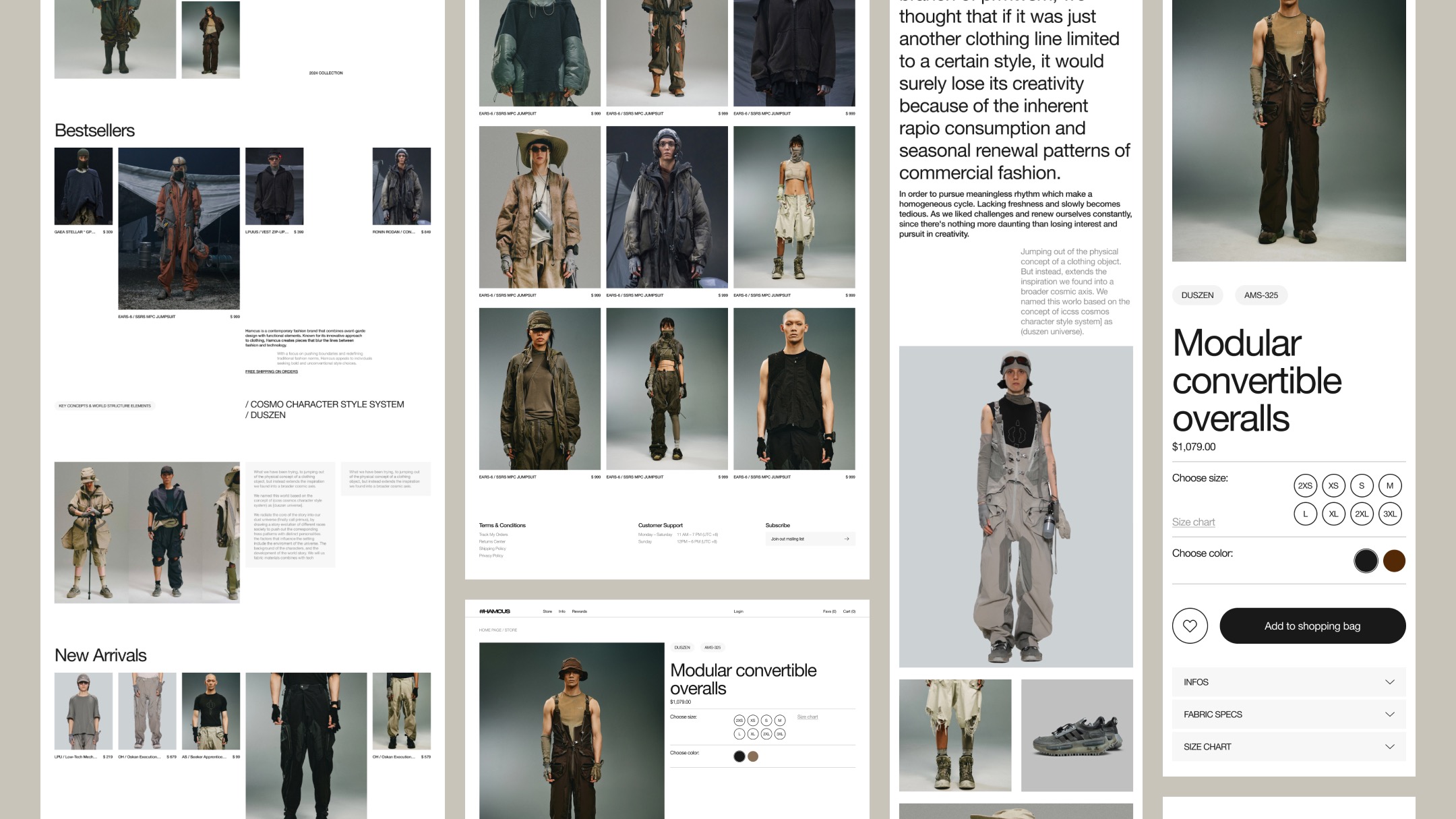 ONLINE STORE HAMCUS | WEB-DESIGN — Изображение №9 — Интерфейсы на Dprofile