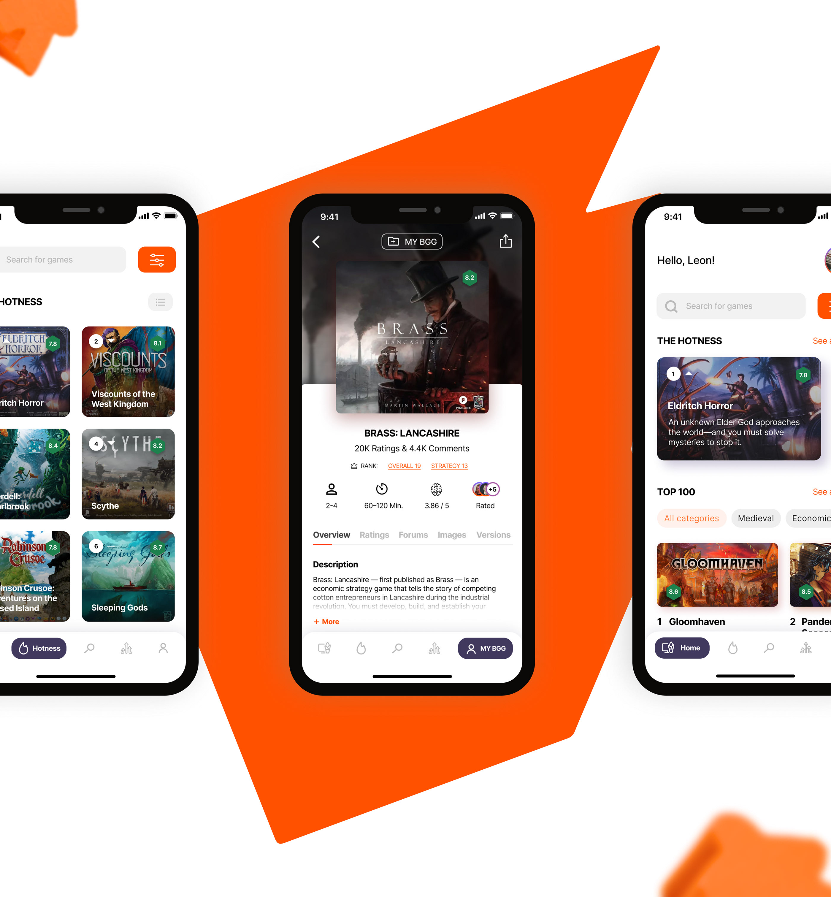 Board Game Geek - Mobile App Redesign — Изображение №5 — Интерфейсы на Dprofile