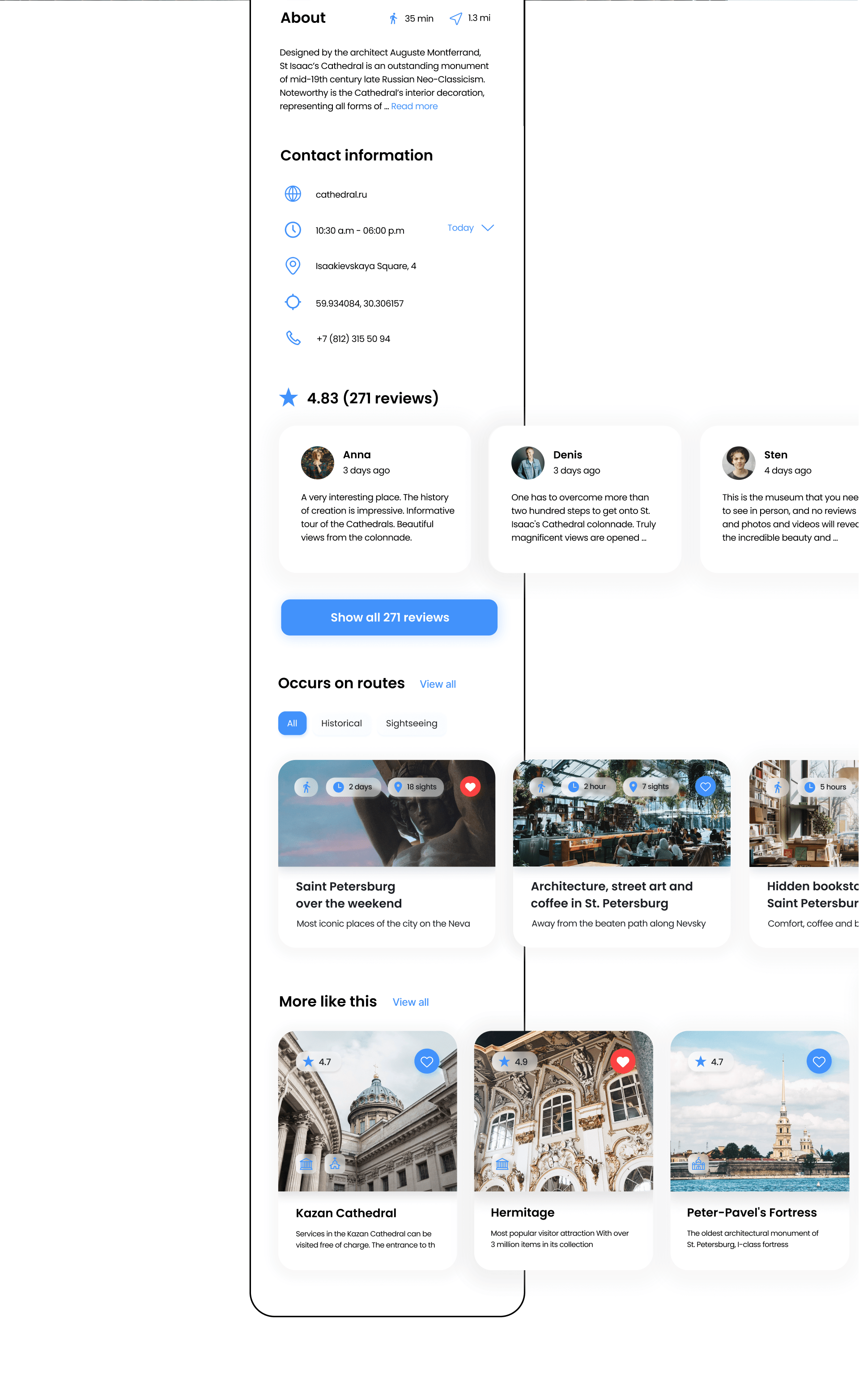 Travel App Design Concept | Trip Planner — Изображение №9 — Интерфейсы на Dprofile