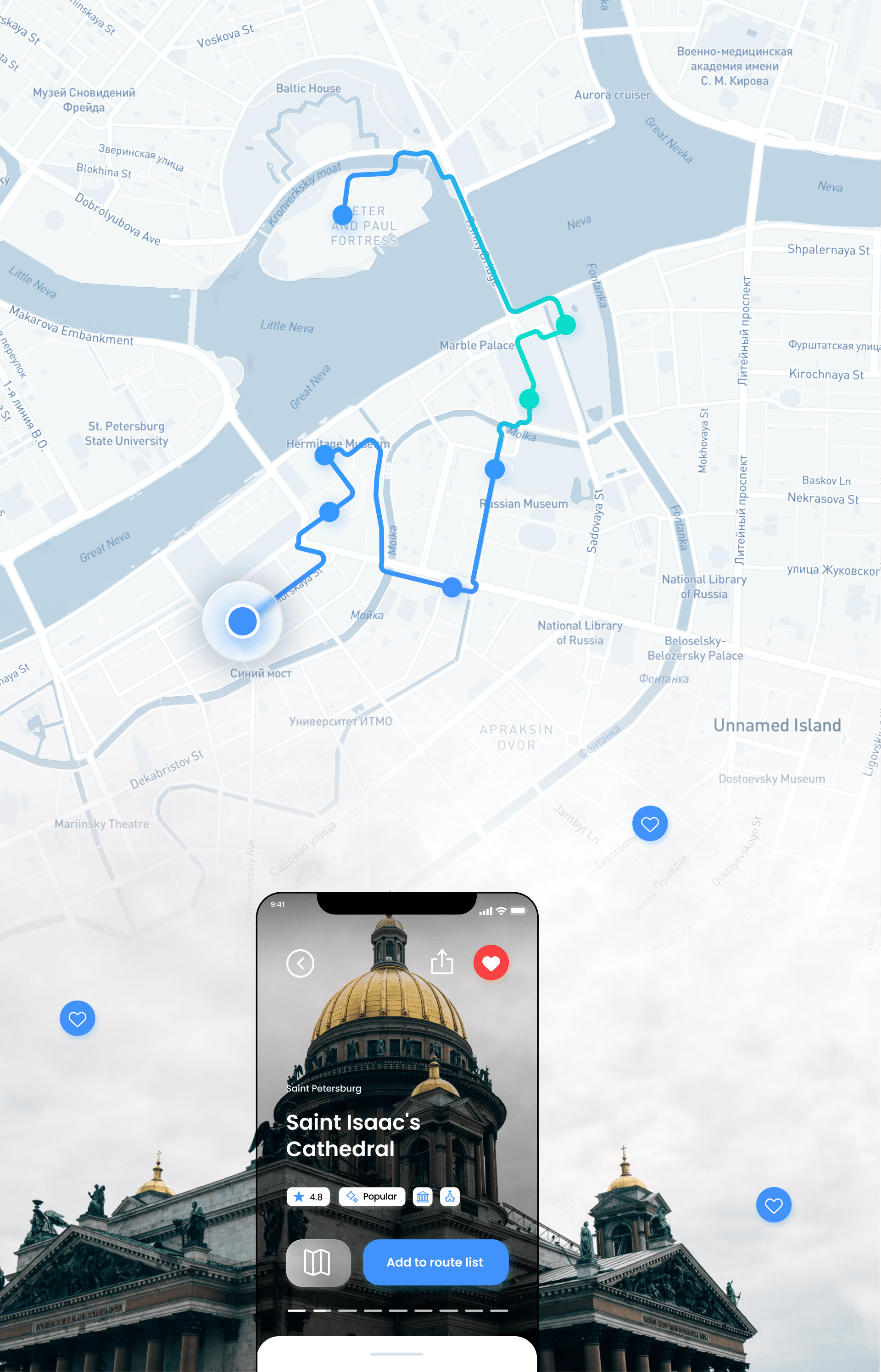 Travel App Design Concept | Trip Planner — Изображение №8 — Интерфейсы на Dprofile