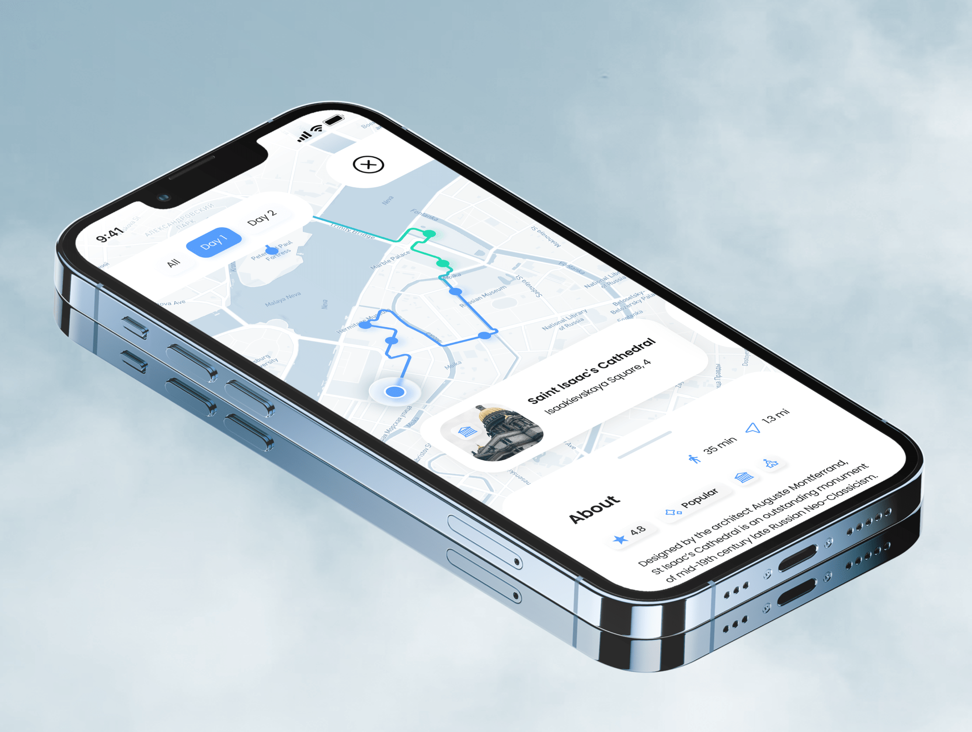 Travel App Design Concept | Trip Planner — Изображение №13 — Интерфейсы на Dprofile