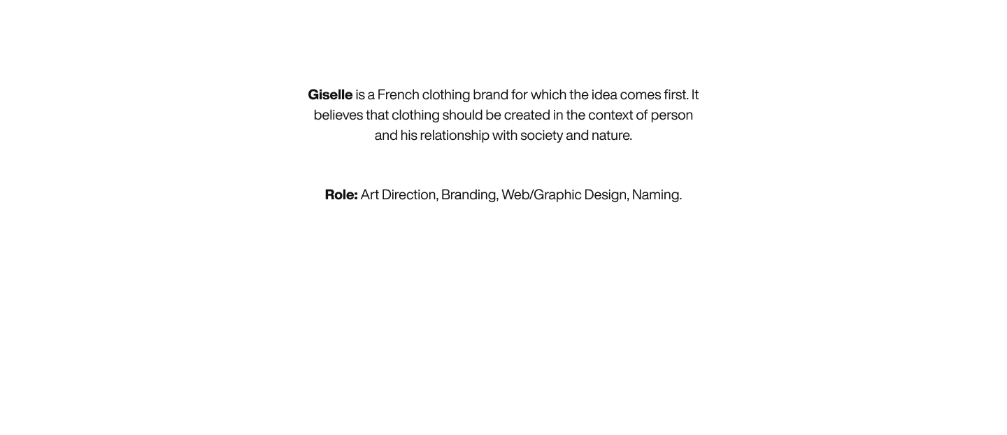 Giselle – Clothing Engineering — Изображение №2 — Интерфейсы, Брендинг на Dprofile