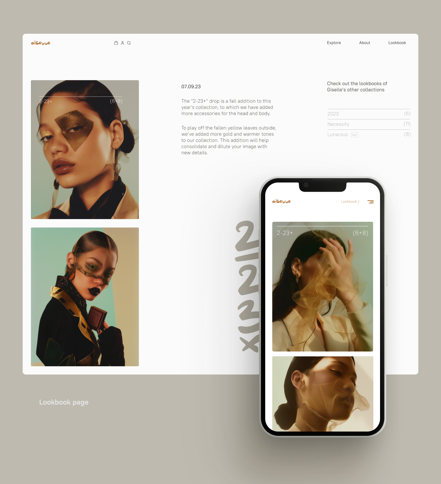 Giselle – Clothing Engineering — Изображение №15 — Интерфейсы, Брендинг на Dprofile