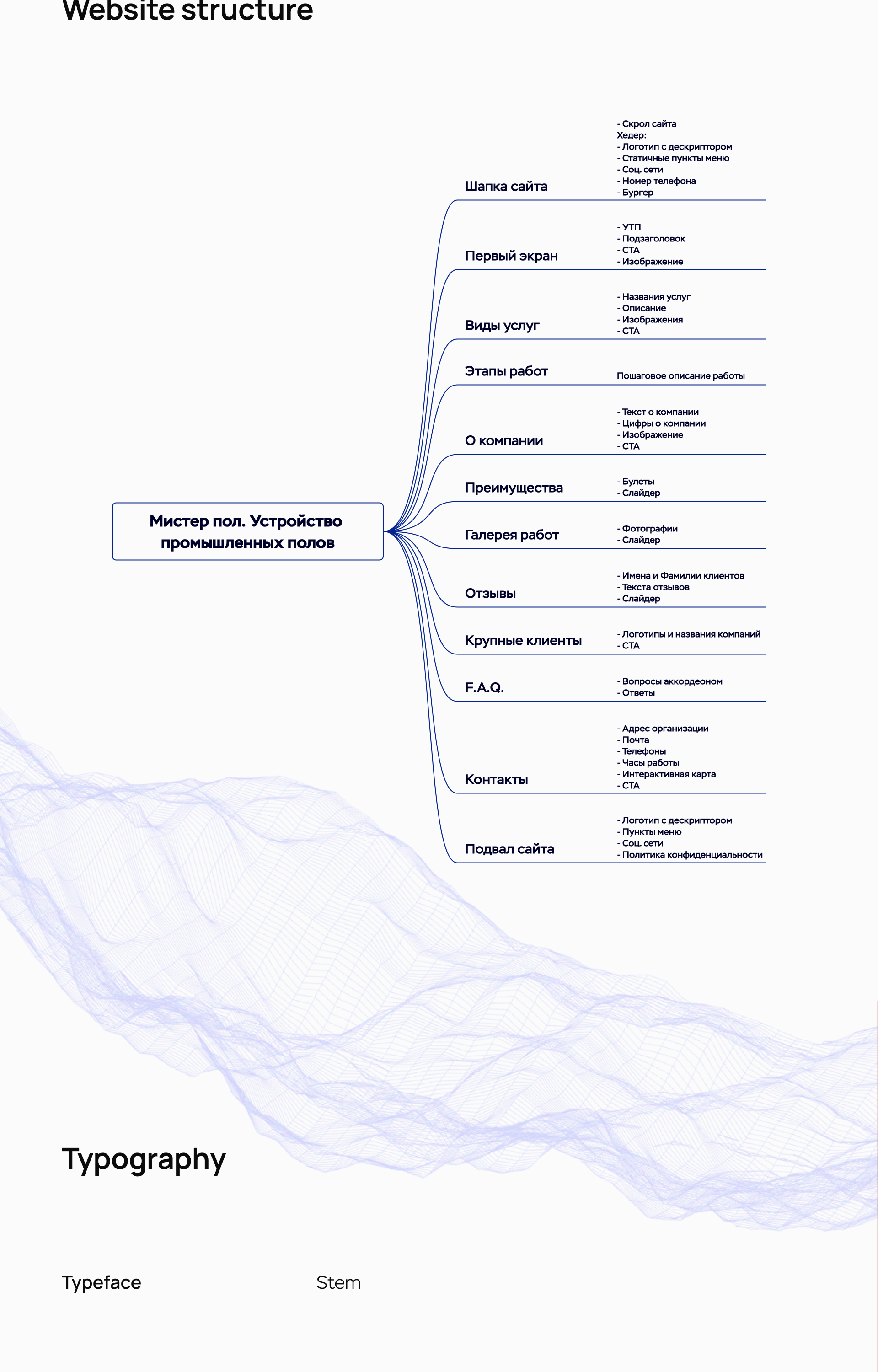 Website for an industrial flooring installation company — Изображение №3 — Интерфейсы, Брендинг на Dprofile