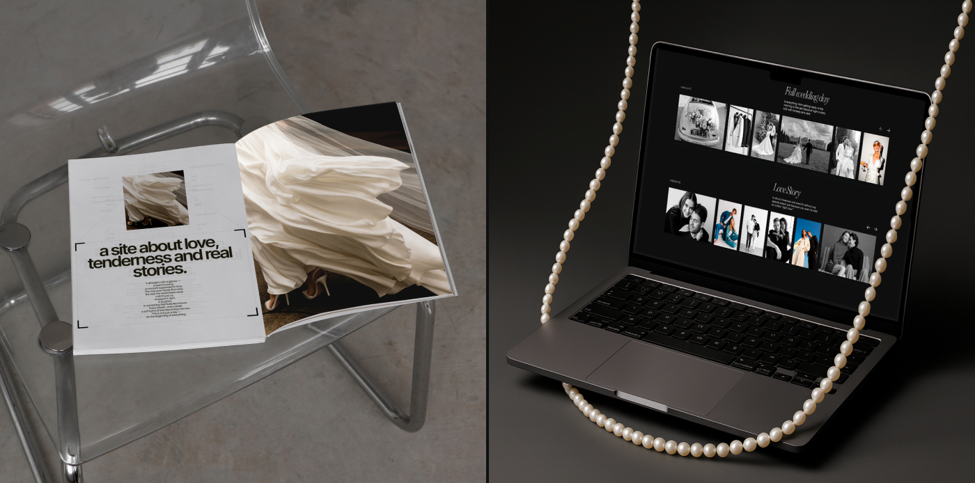 Landing page for wedding photographer — Изображение №8 — Интерфейсы, Брендинг на Dprofile