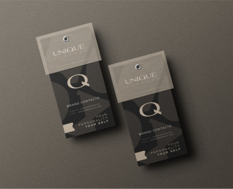 UNIQUE | BRAND IDENTITY | БРЕНД ОДЕЖДЫ — Брендинг, Графика на Dprofile