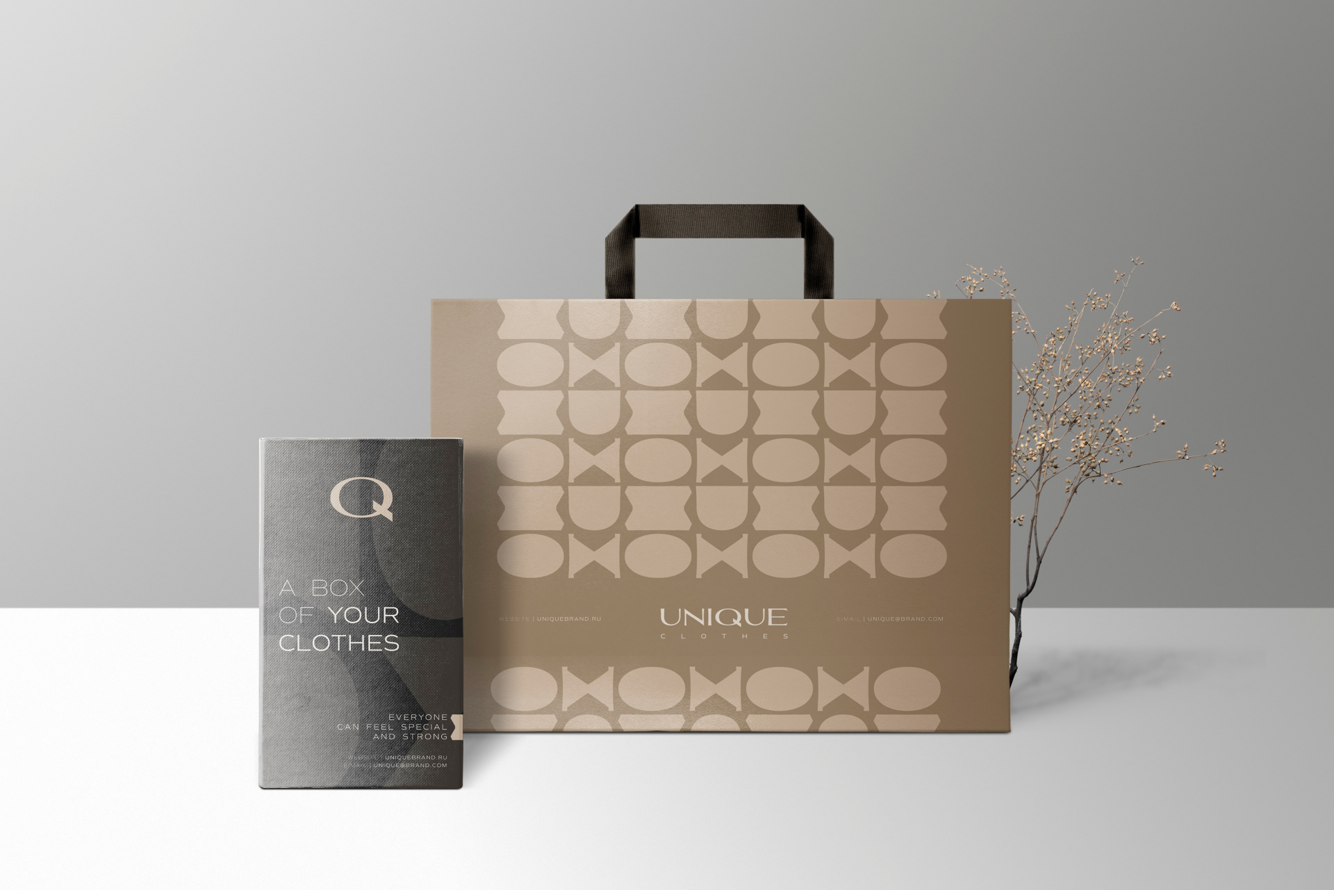 UNIQUE | BRAND IDENTITY | БРЕНД ОДЕЖДЫ — Изображение №10 — Брендинг, Графика на Dprofile