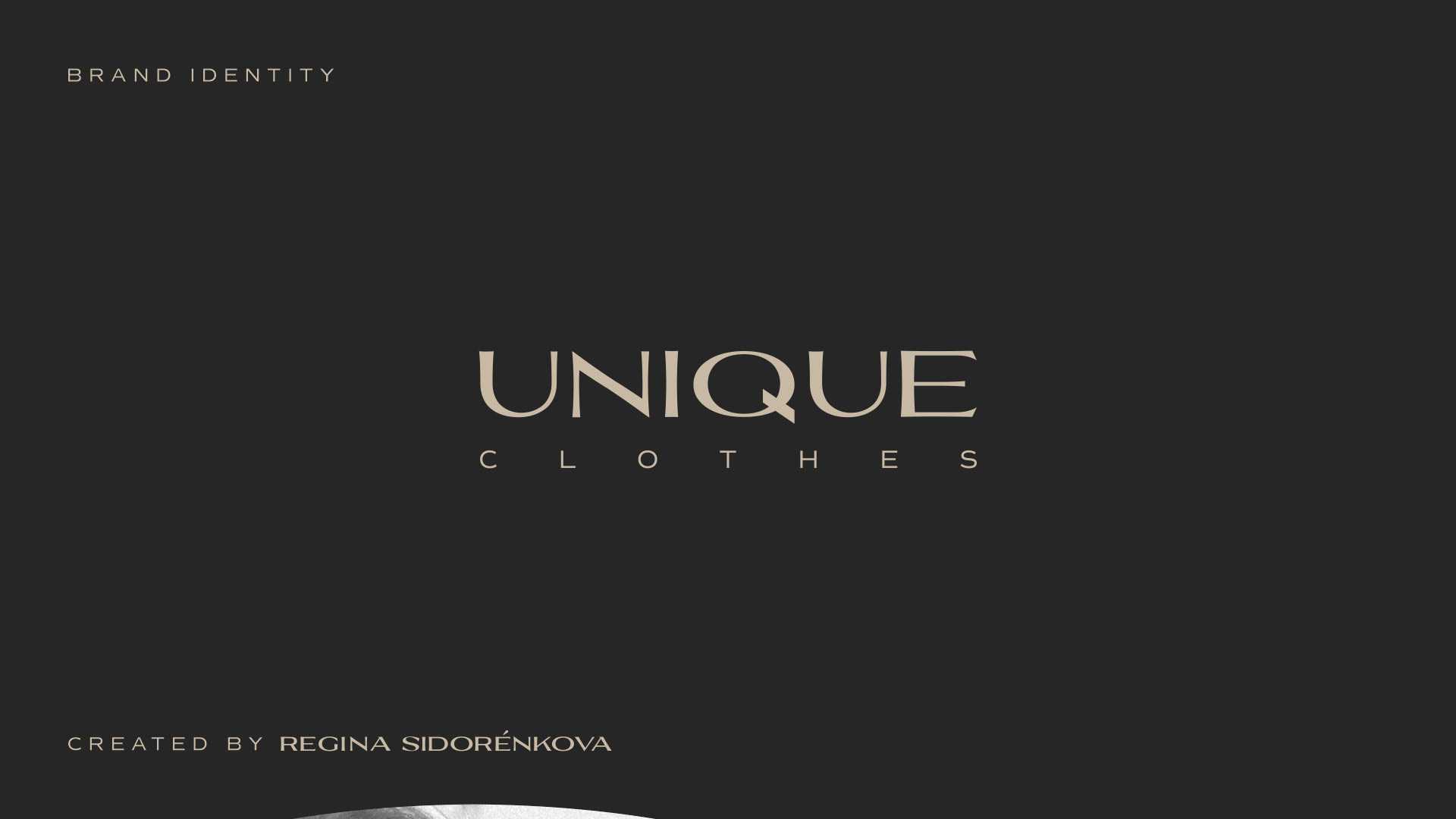 UNIQUE | BRAND IDENTITY | БРЕНД ОДЕЖДЫ — Изображение №1 — Брендинг, Графика на Dprofile