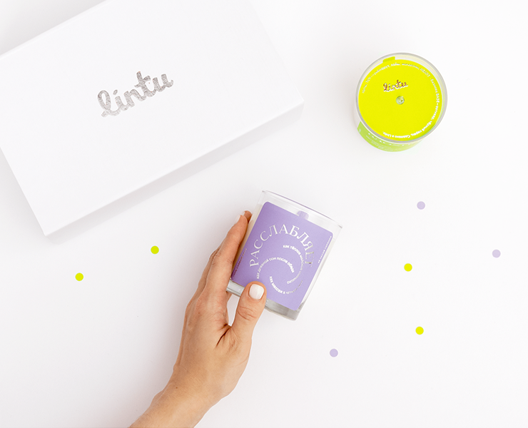 Lintu limited edition candle collection — Графика на Dprofile