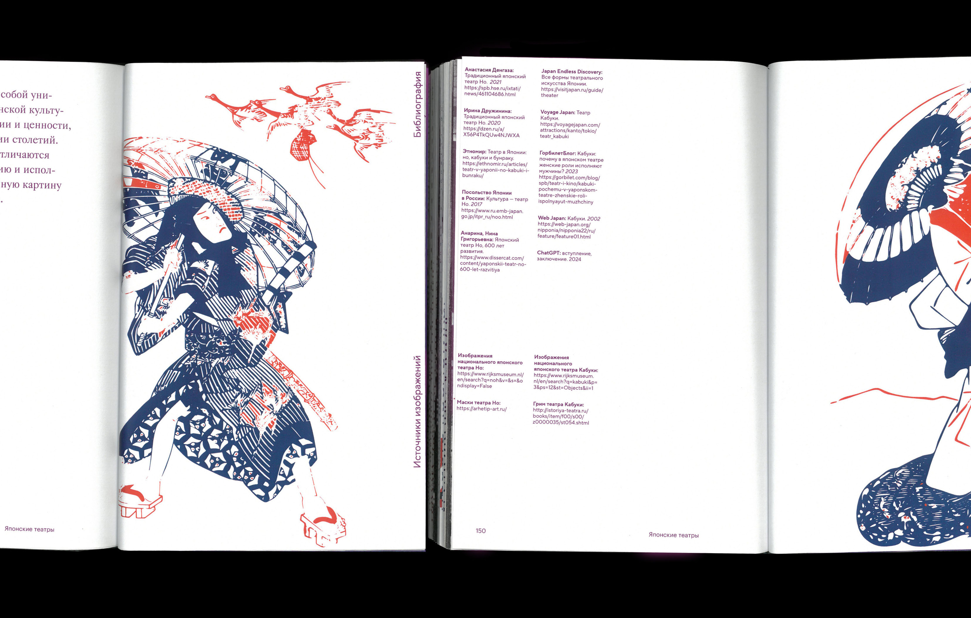 Noh and Kabuki // Japanese theaters — Изображение №59 — Графика на Dprofile