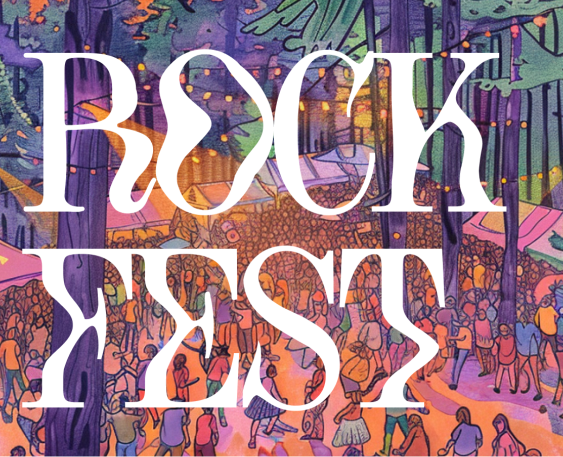 Рок-фестиваль в стиле мистической вечеринки — Графика на Dprofile