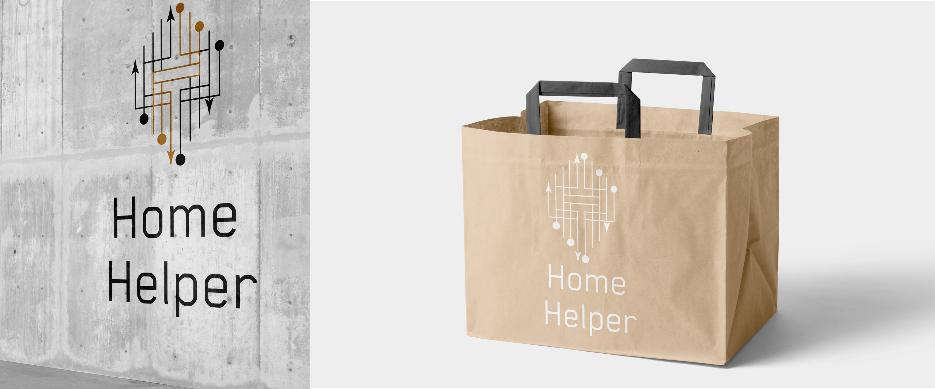 HOME HELPER | ФИРМЕННЫЙ СТИЛЬ | BRAND DESIGN — Изображение №7 — Брендинг, Графика на Dprofile