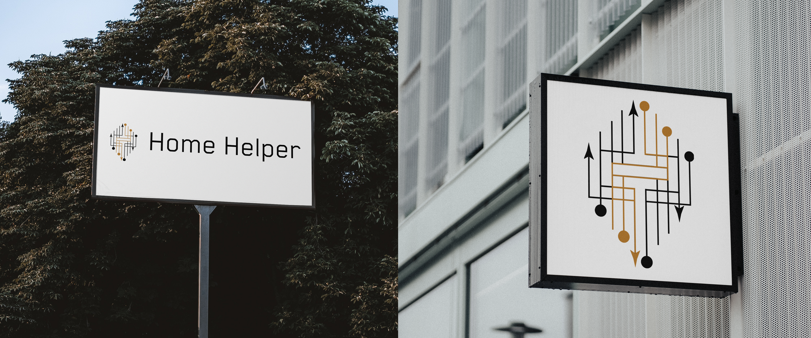 HOME HELPER | ФИРМЕННЫЙ СТИЛЬ | BRAND DESIGN — Изображение №6 — Брендинг, Графика на Dprofile