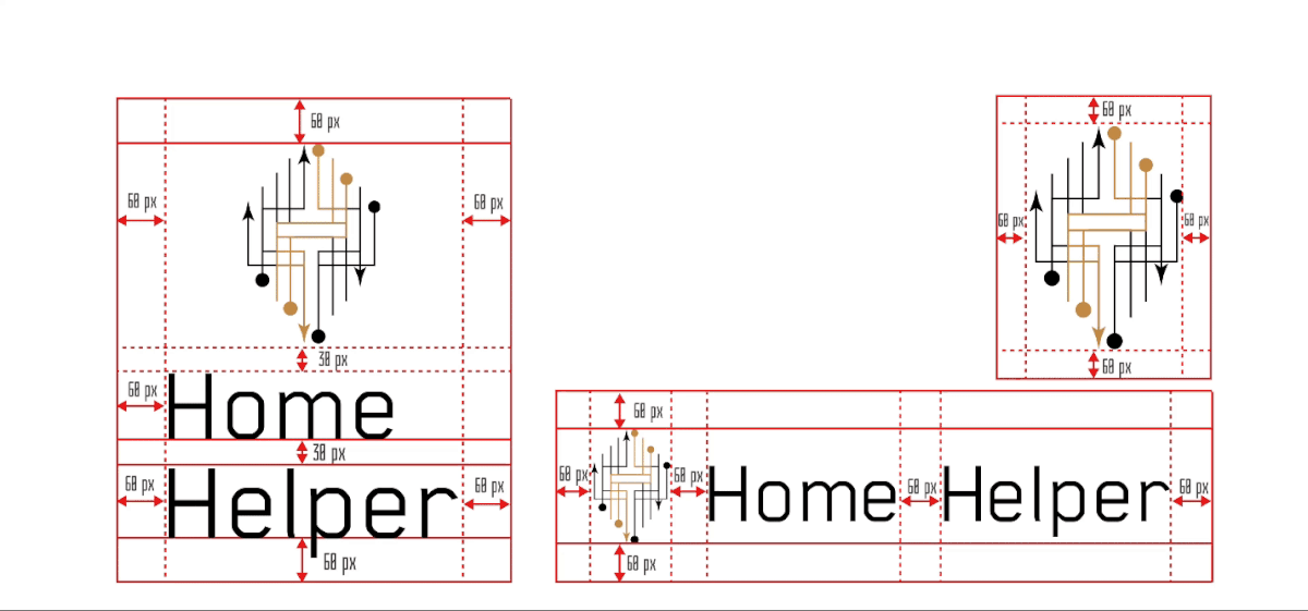 HOME HELPER | ФИРМЕННЫЙ СТИЛЬ | BRAND DESIGN — Изображение №8 — Брендинг, Графика на Dprofile