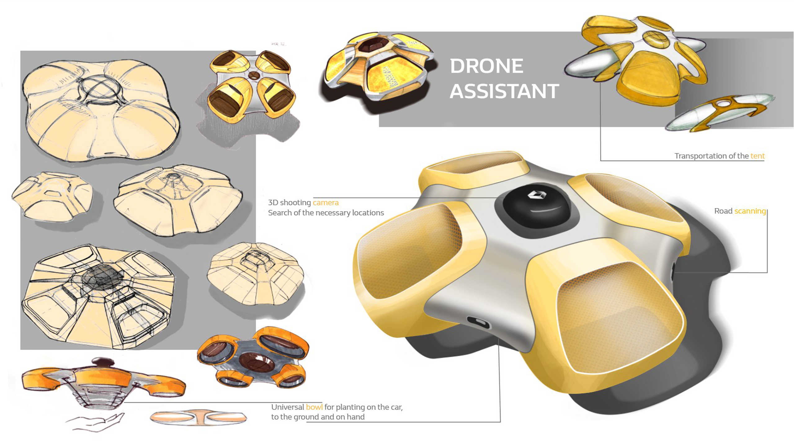 AVENTOUR DRONE — Изображение №11 — 3D на Dprofile