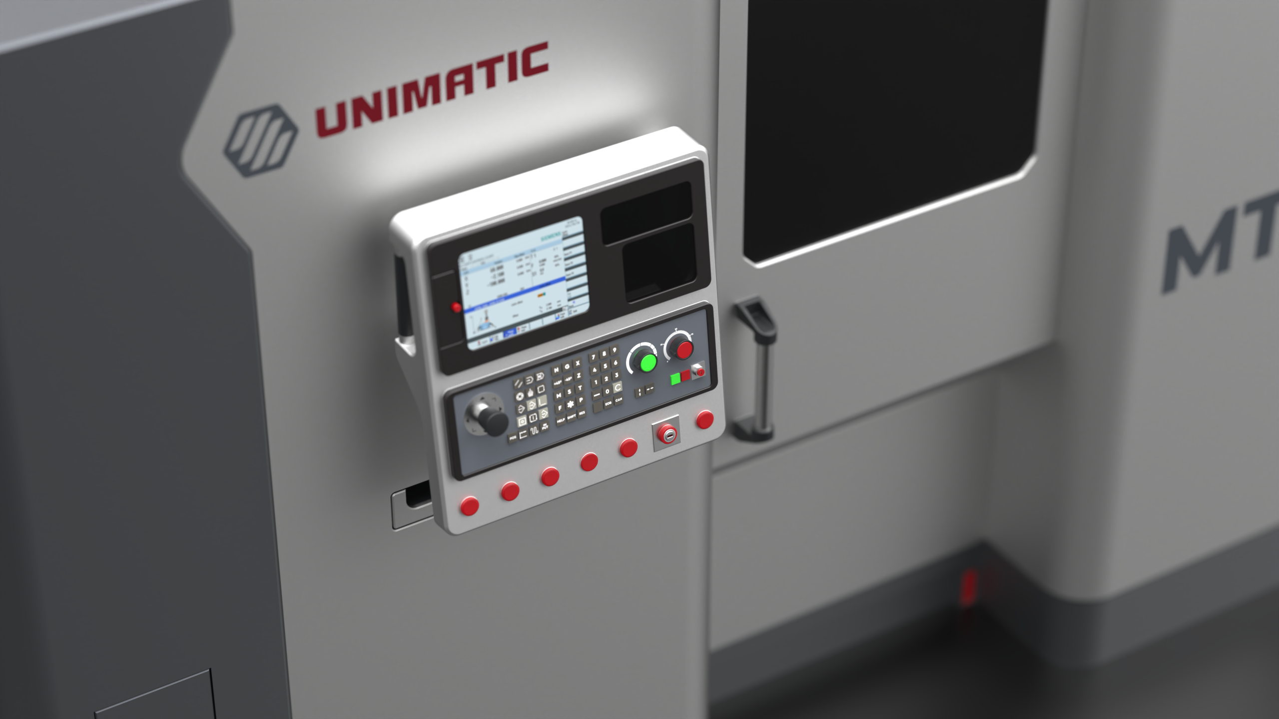 Дизайн токарных центров Unimatic — Изображение №21 — Брендинг, 3D на Dprofile