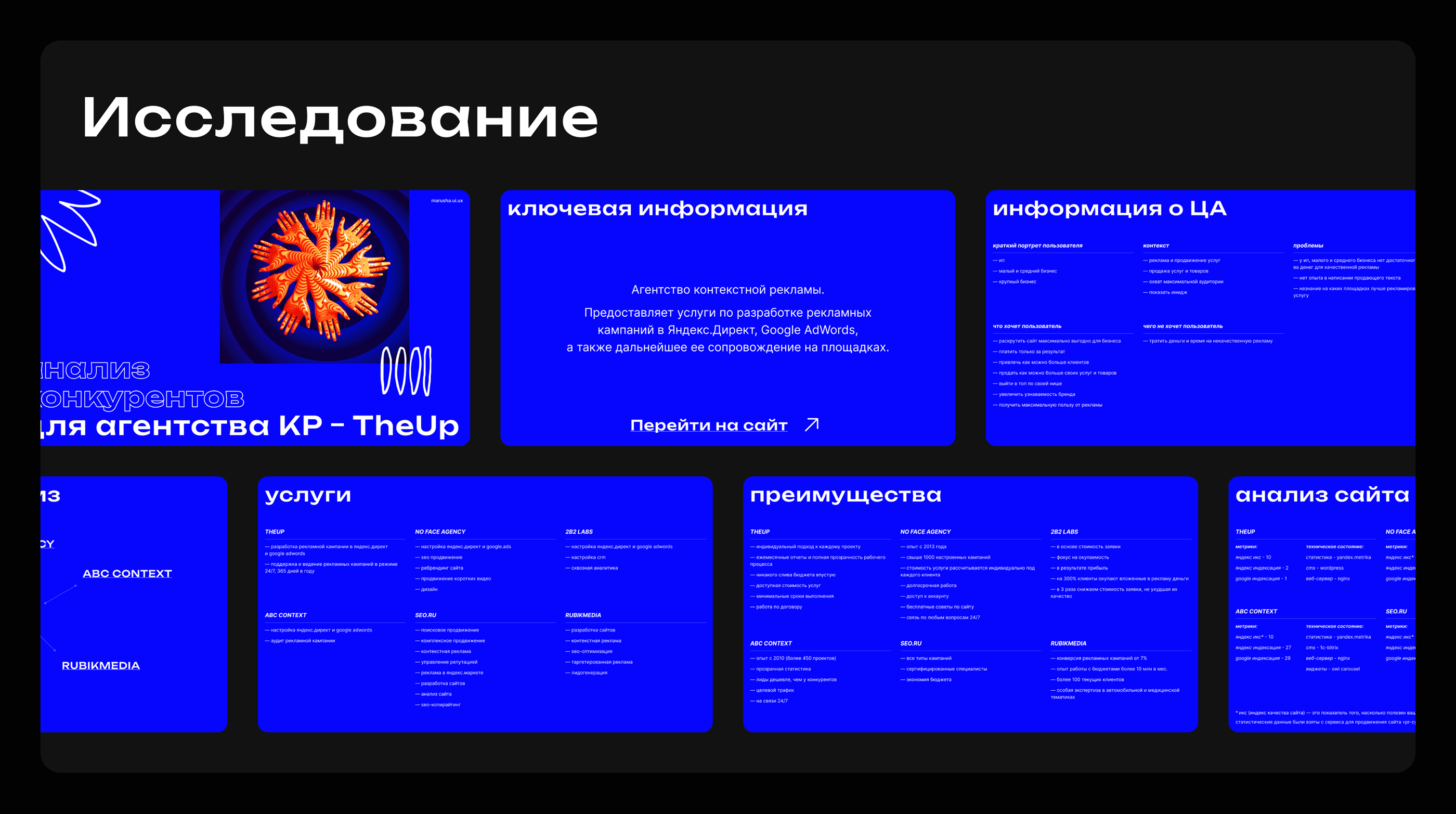 TheUp — Агентство контекстной рекламы — Изображение №4 — Интерфейсы на Dprofile