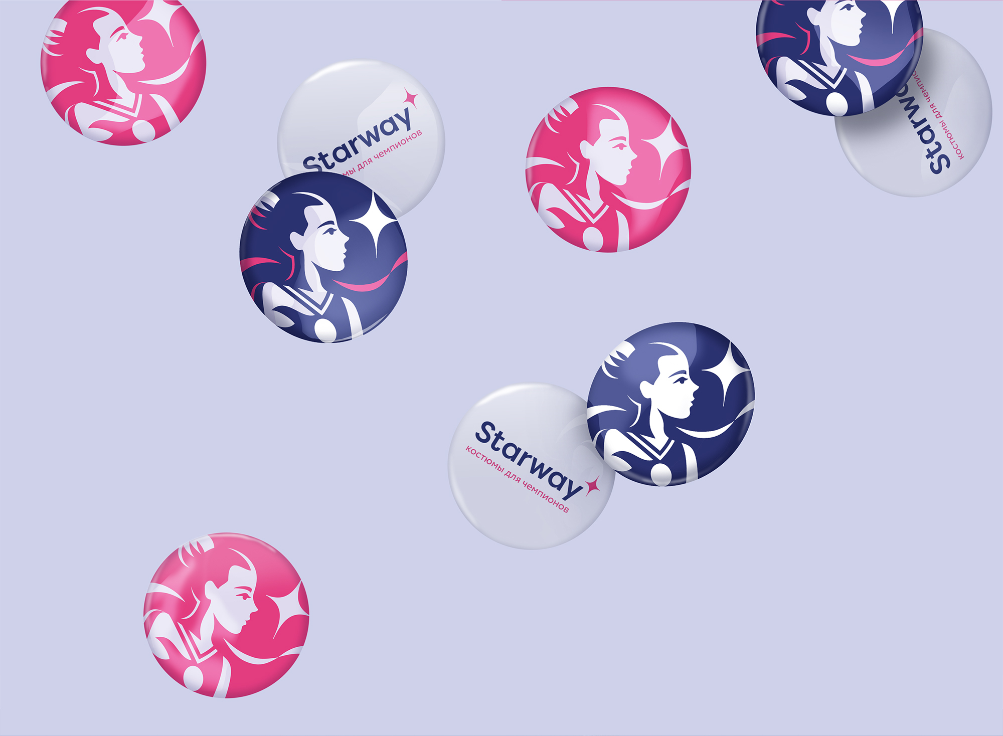 STARWAY. Спортивная одежда и сценические костюмы. — Изображение №9 — Брендинг, Иллюстрация на Dprofile