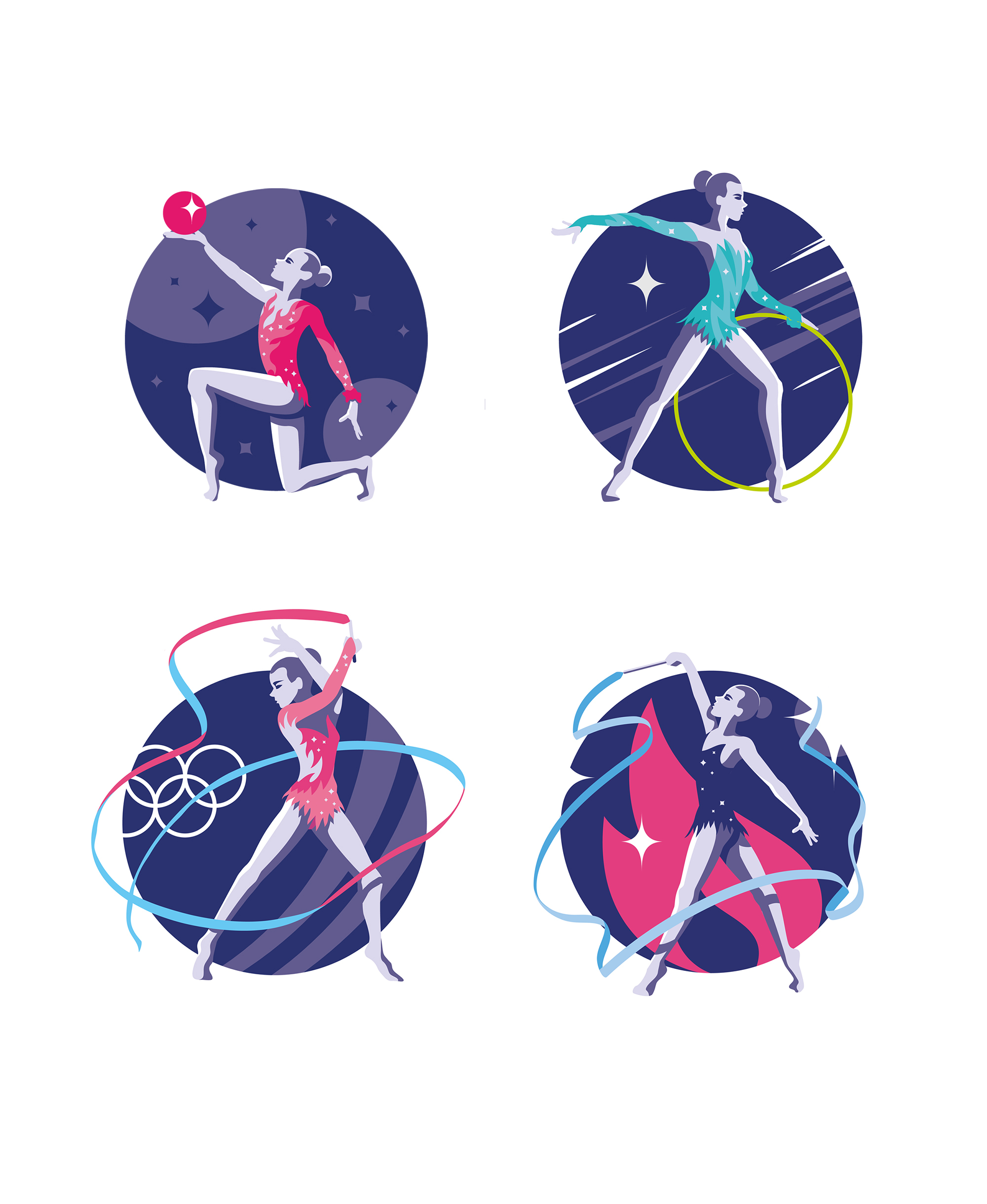 STARWAY. Спортивная одежда и сценические костюмы. — Изображение №20 — Брендинг, Иллюстрация на Dprofile