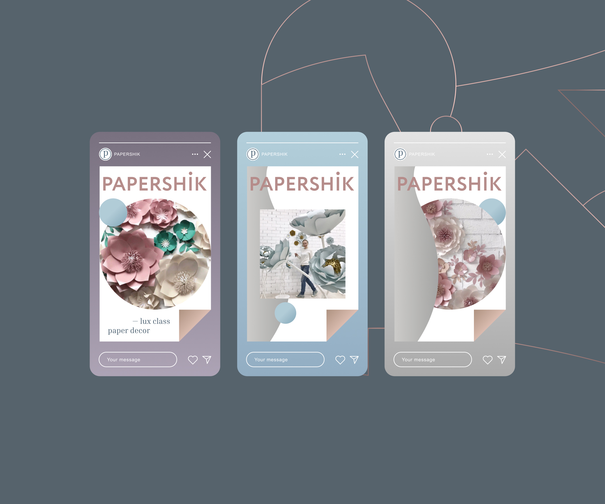 PAPERSHIK. Студия декора. — Изображение №18 — Брендинг на Dprofile