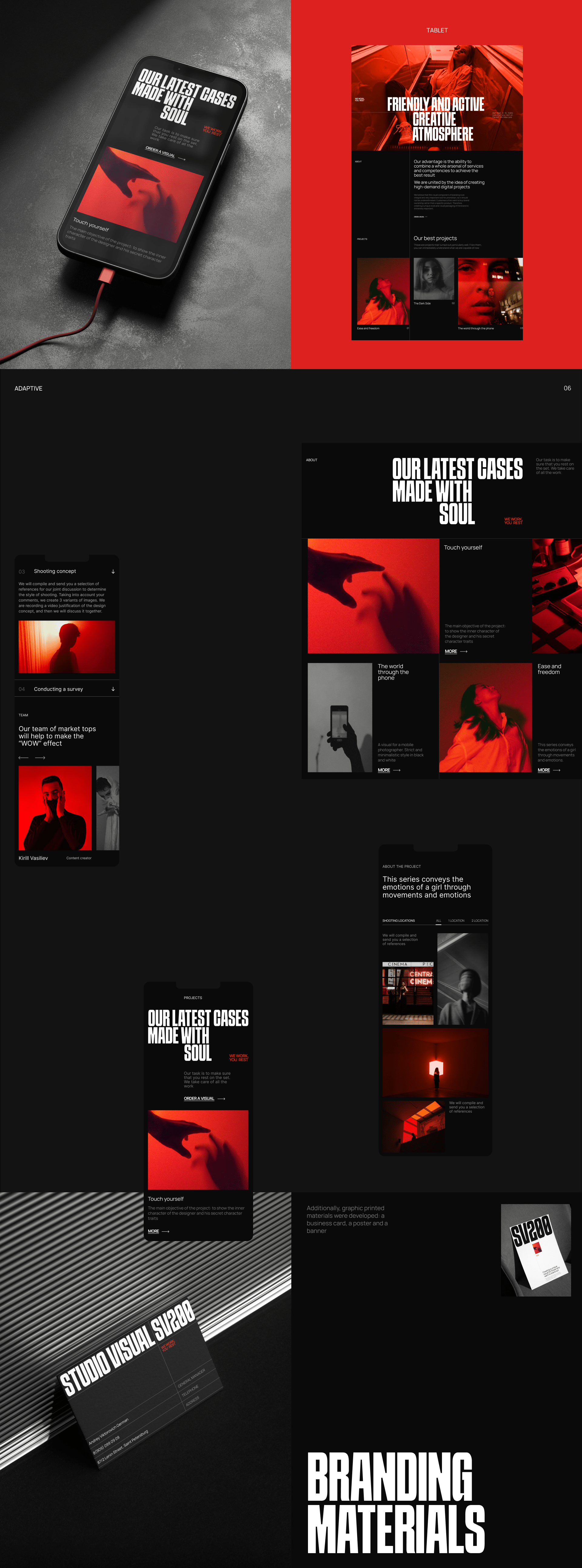 Studio Visual - Web design — Изображение №7 — Интерфейсы на Dprofile
