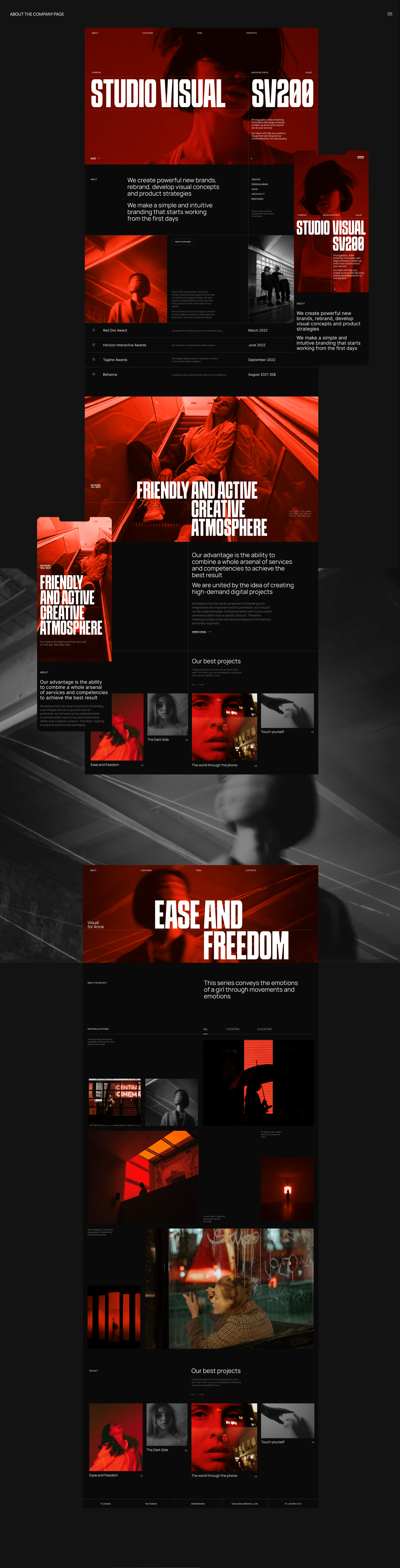 Studio Visual - Web design — Изображение №6 — Интерфейсы на Dprofile
