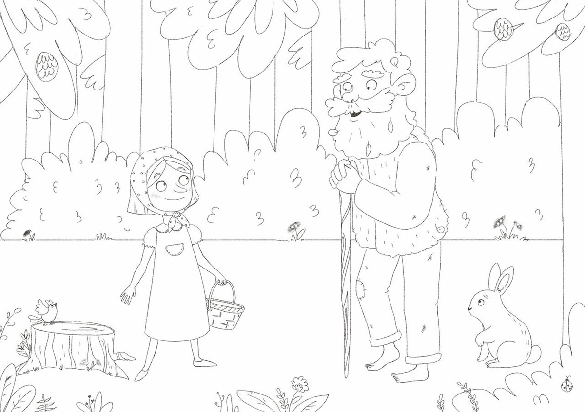 Серия книг про бабу Ягу — Изображение №4 — Иллюстрация, Графика на Dprofile