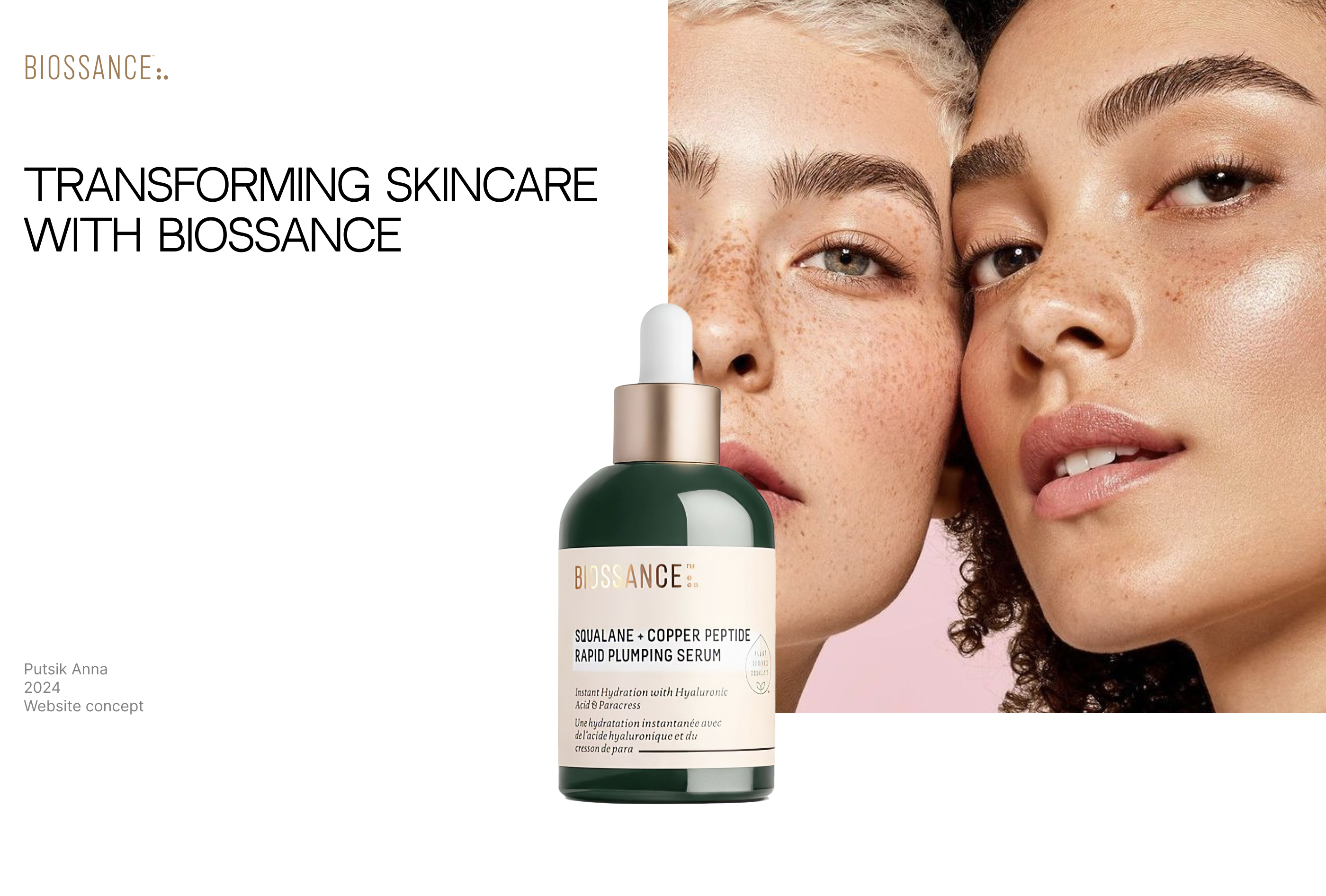 Biossance | Cosmetic store — Изображение №1 — Интерфейсы на Dprofile