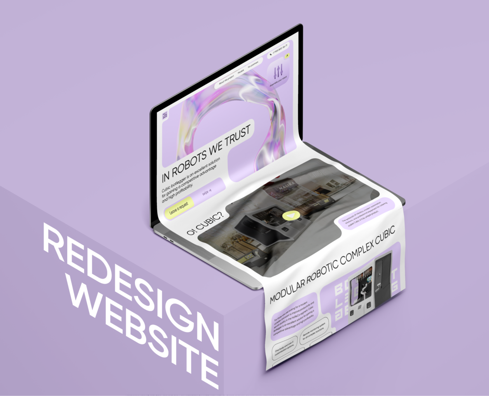 Redesign website Botlegger — Интерфейсы на Dprofile