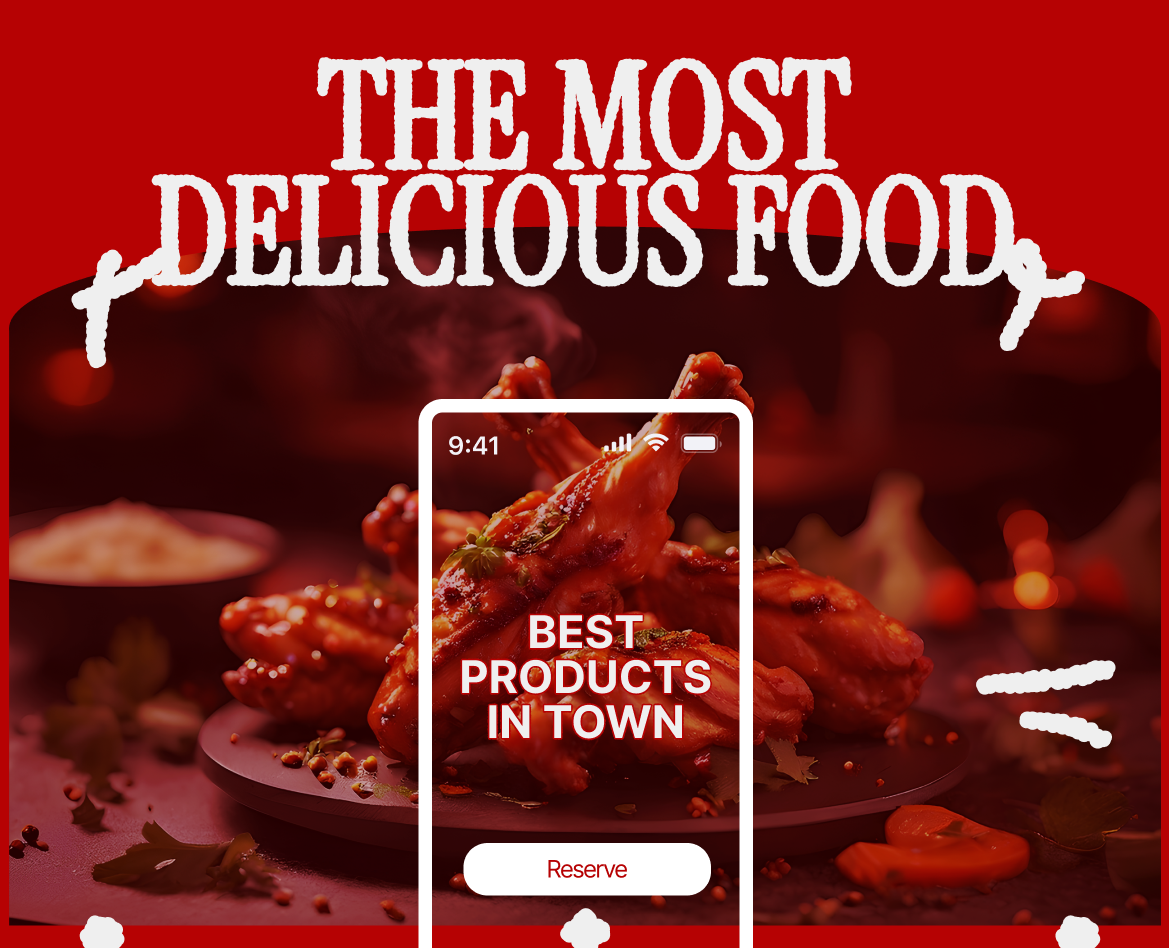BBQ | COMMERCIAL PROJECT — Интерфейсы, Брендинг на Dprofile