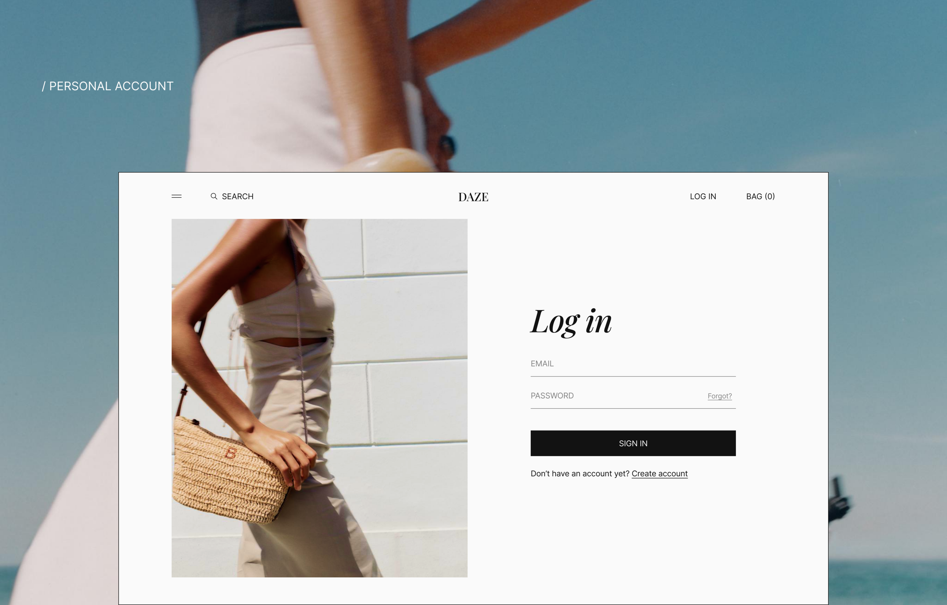 DAZE — fashion online store concept — Изображение №17 — Интерфейсы на Dprofile