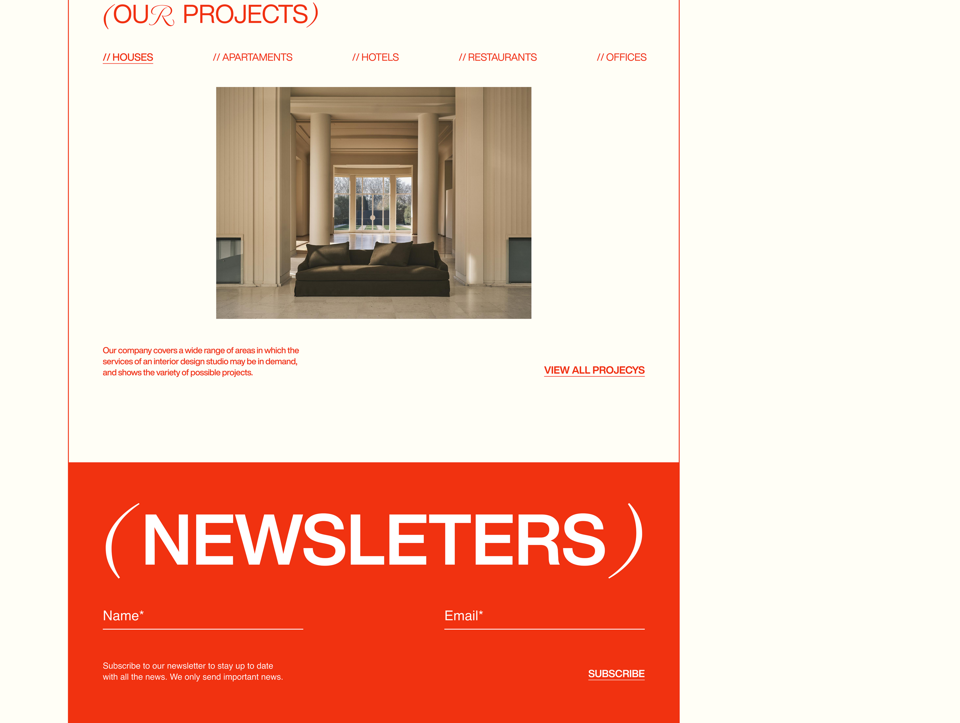 Art Deco | Interior Design Studio — Изображение №8 — Интерфейсы на Dprofile