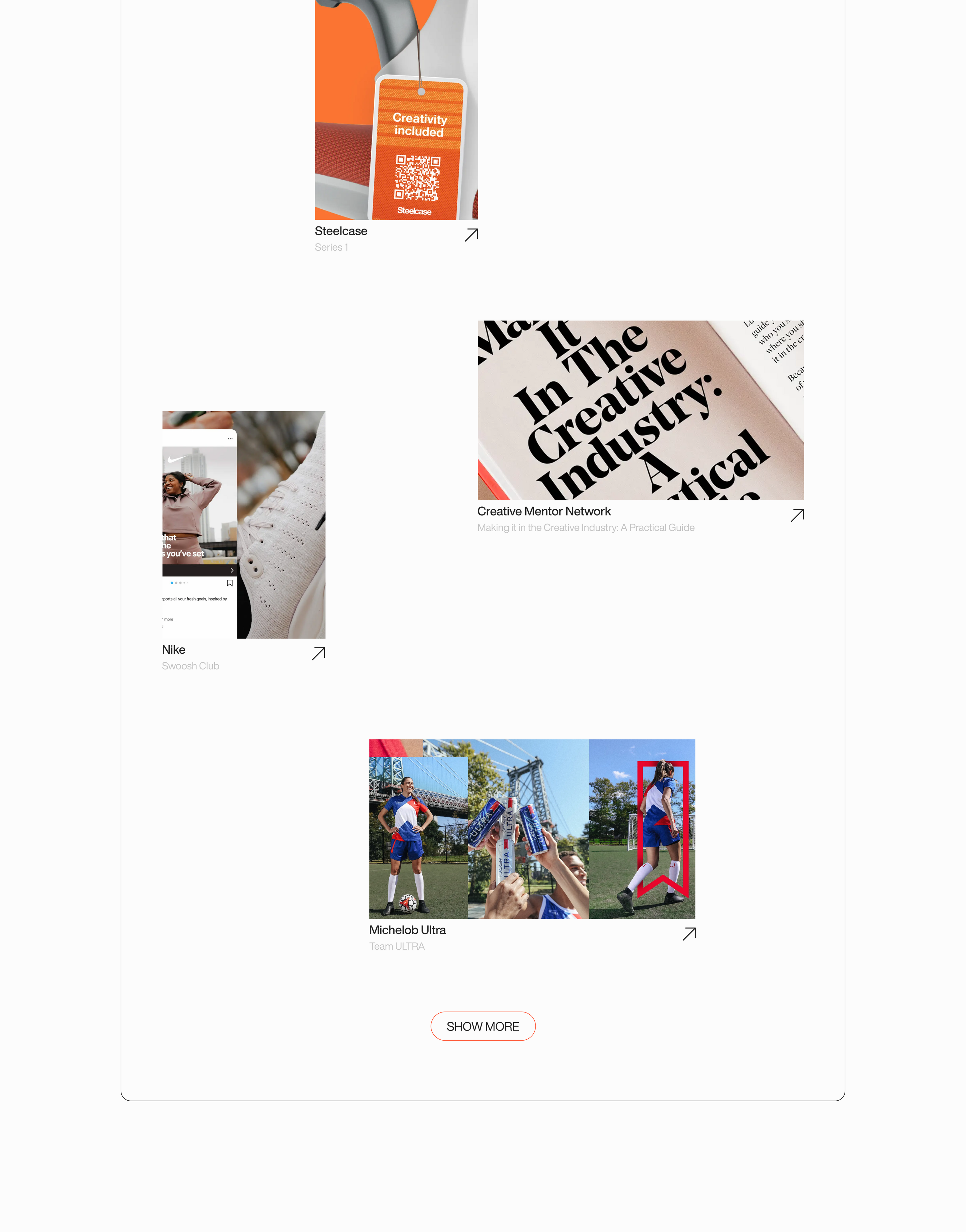 Creative Agency website concept — Изображение №10 — Интерфейсы на Dprofile