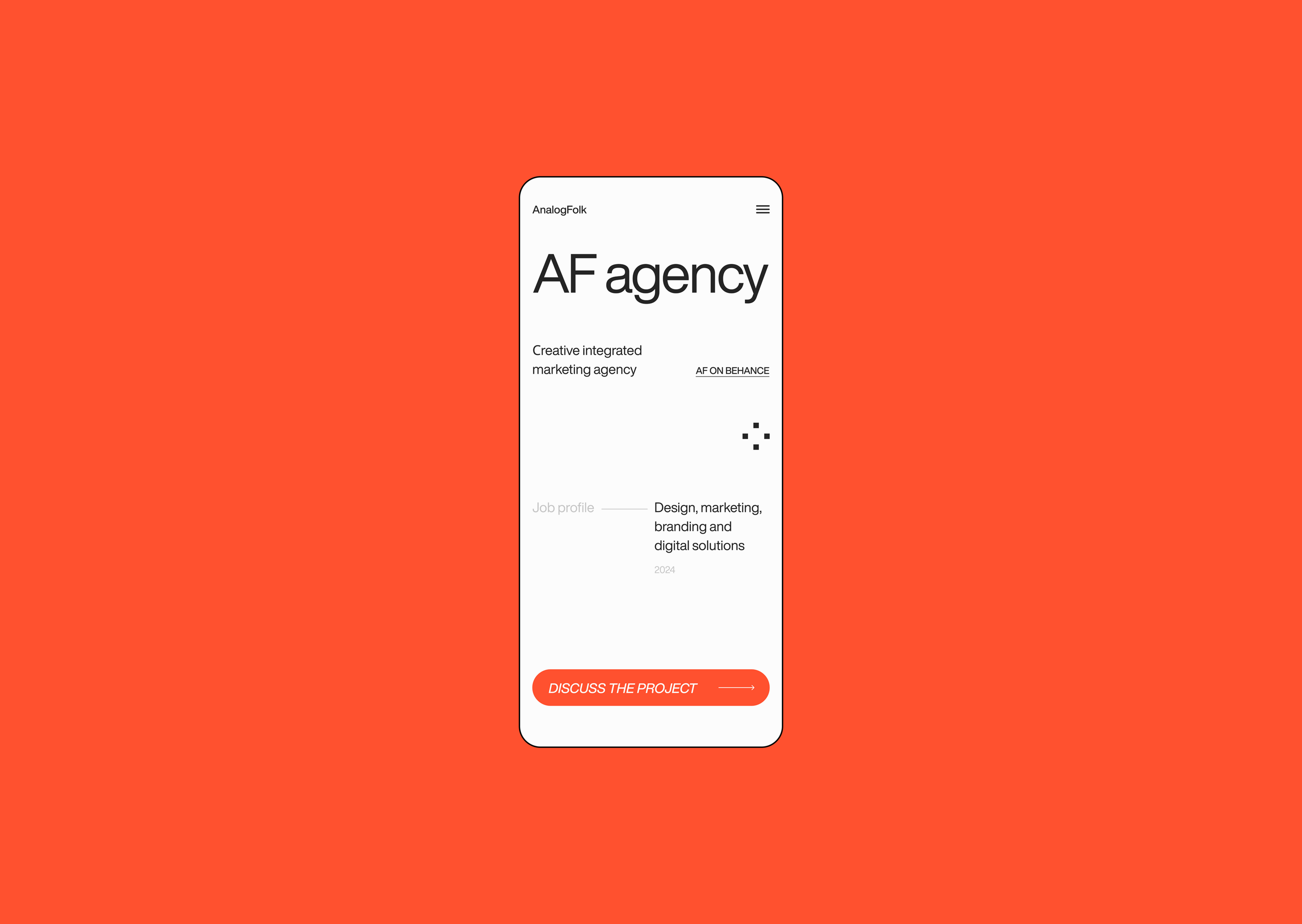 Creative Agency website concept — Изображение №4 — Интерфейсы на Dprofile