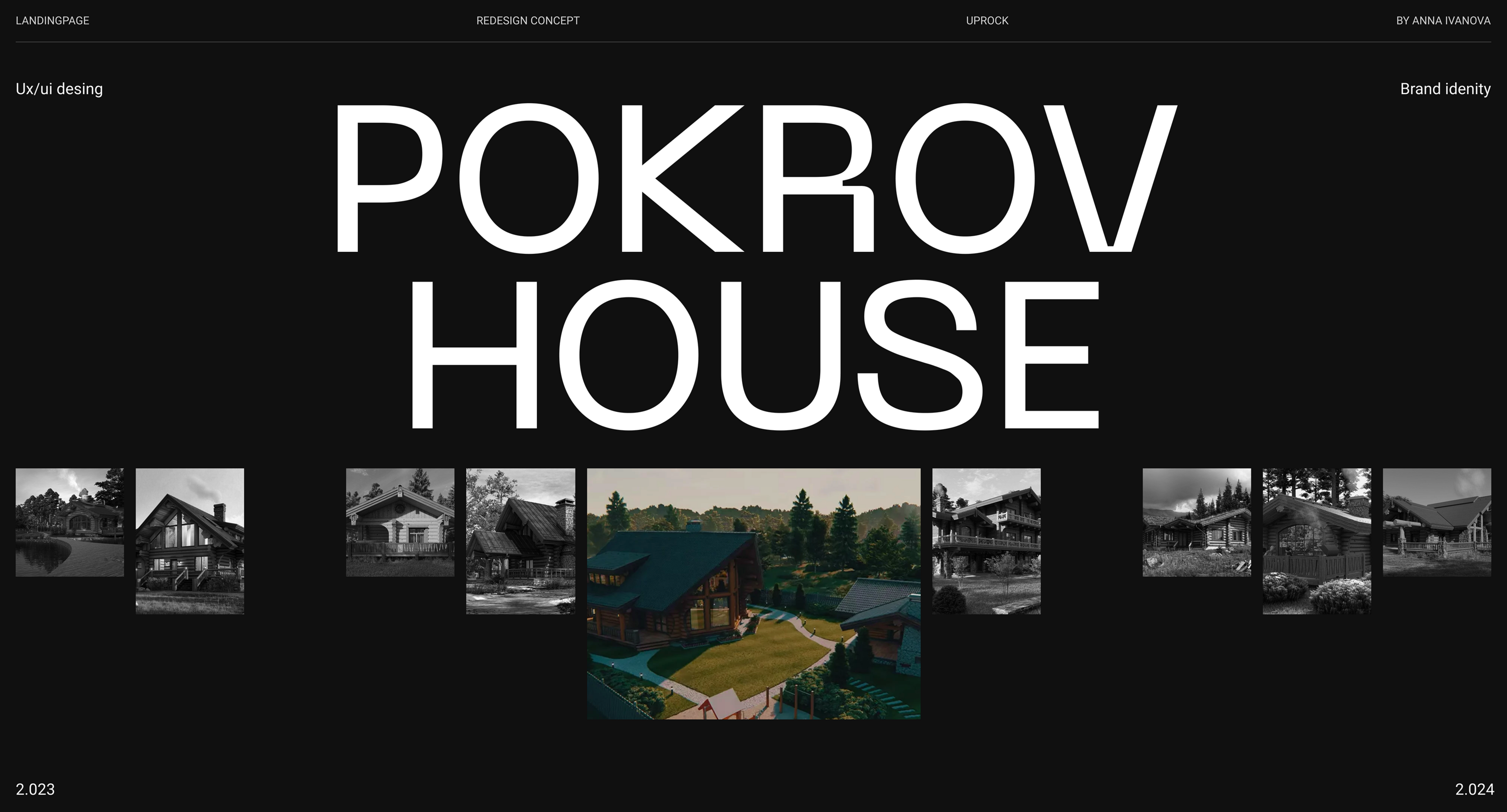 Pokrov House | Landing Page — Изображение №1 — Интерфейсы на Dprofile