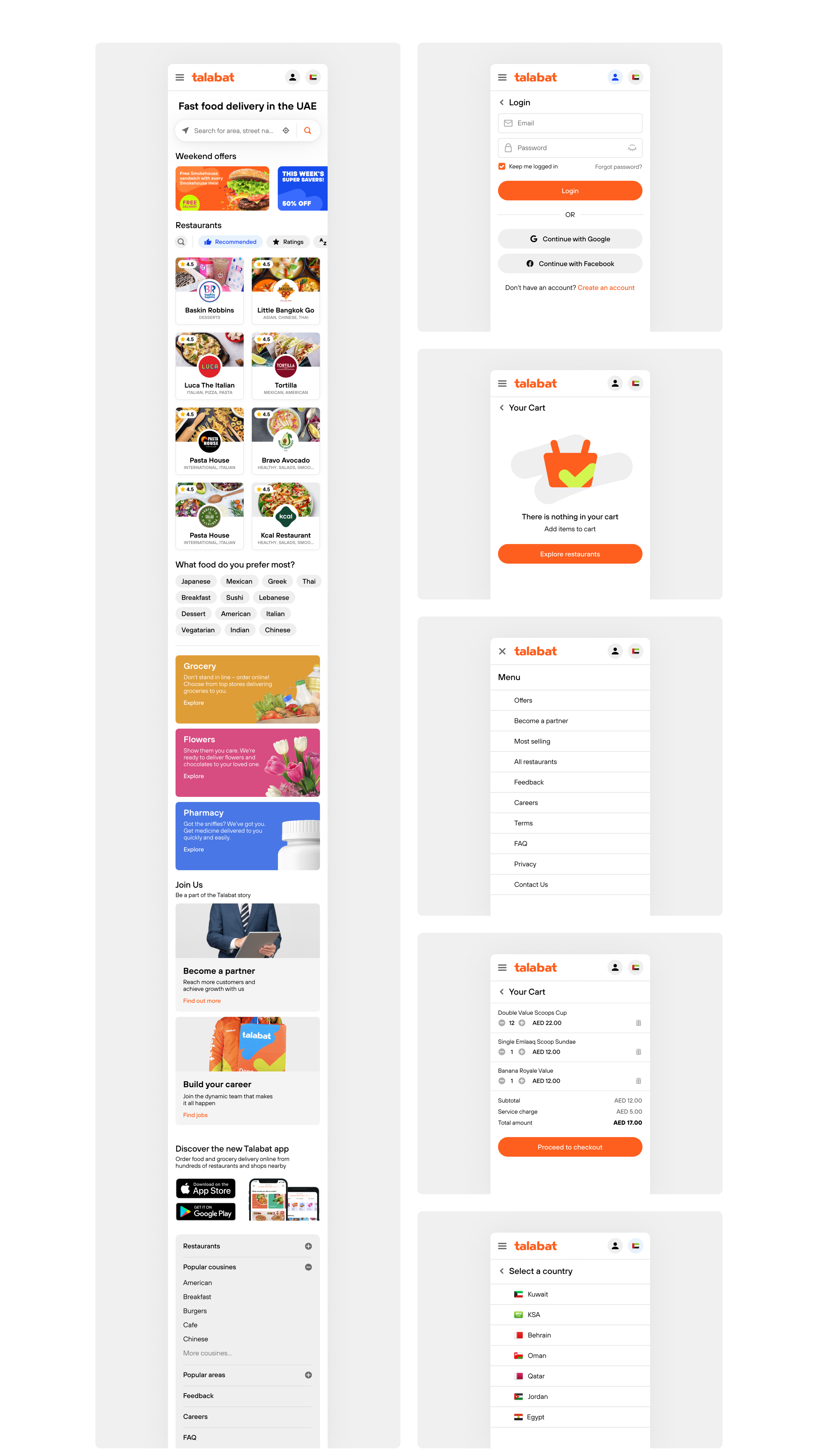 Meet the Talabat — Изображение №28 — Анимация, Интерфейсы на Dprofile